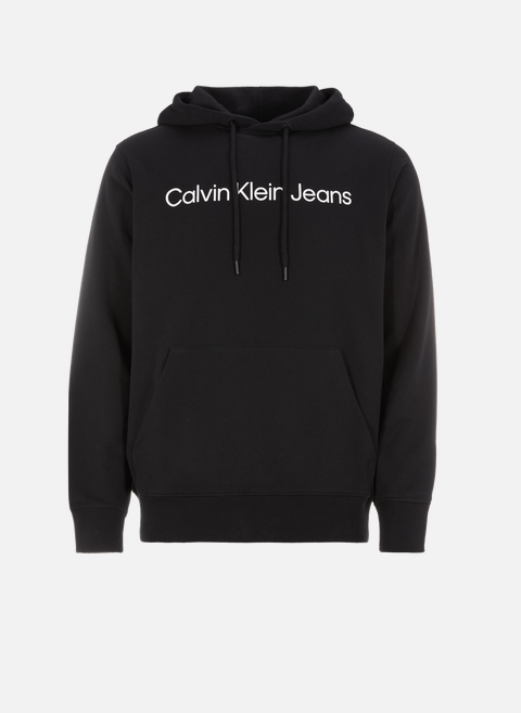 Cotton hoodie BlackCALVIN KLEIN 
