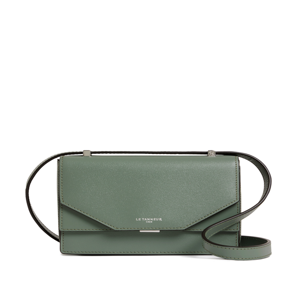Le Tanneur Naya Leather Bag In Green