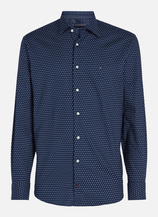 Dotted cotton shirt TOMMY HILFIGER