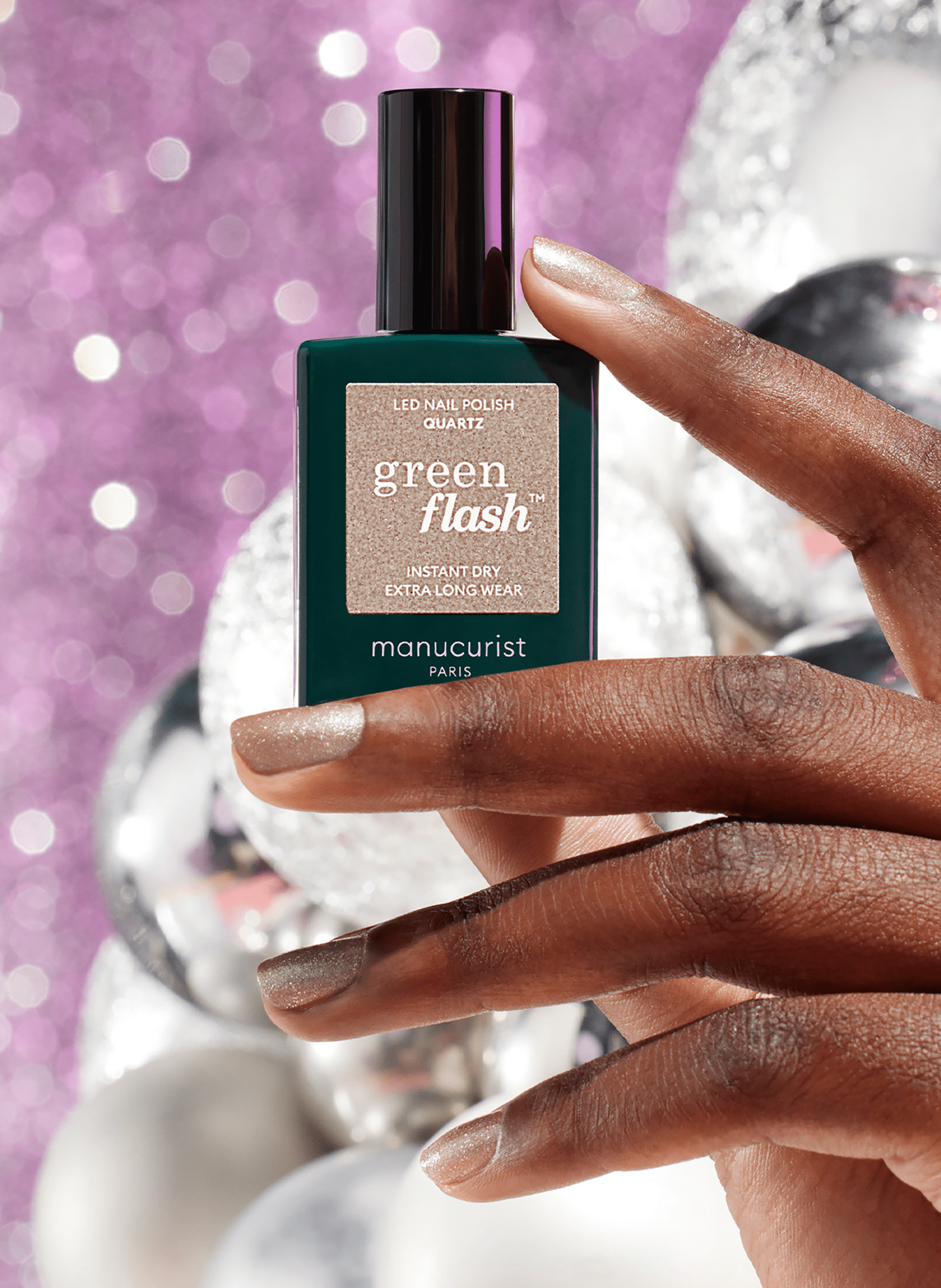 Green Flash Nail Polish MANUCURIST Quartz