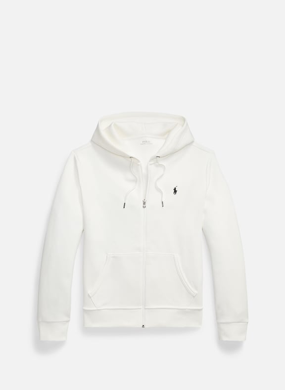 Hoodie avec fermeture à glissière Blanc by POLO RALPH LAUREN POLO RALPH LAUREN Hoodie avec fermeture à glissière Blanc