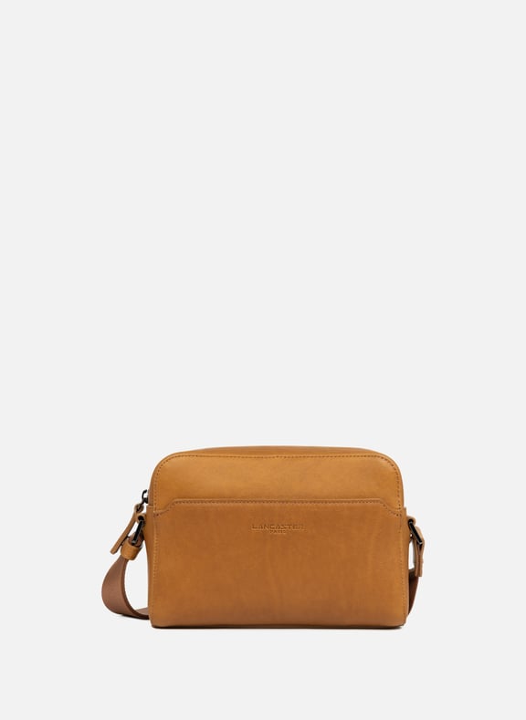Sac trotteur - root Marron by LANCASTER LANCASTER Sac trotteur - root Marron