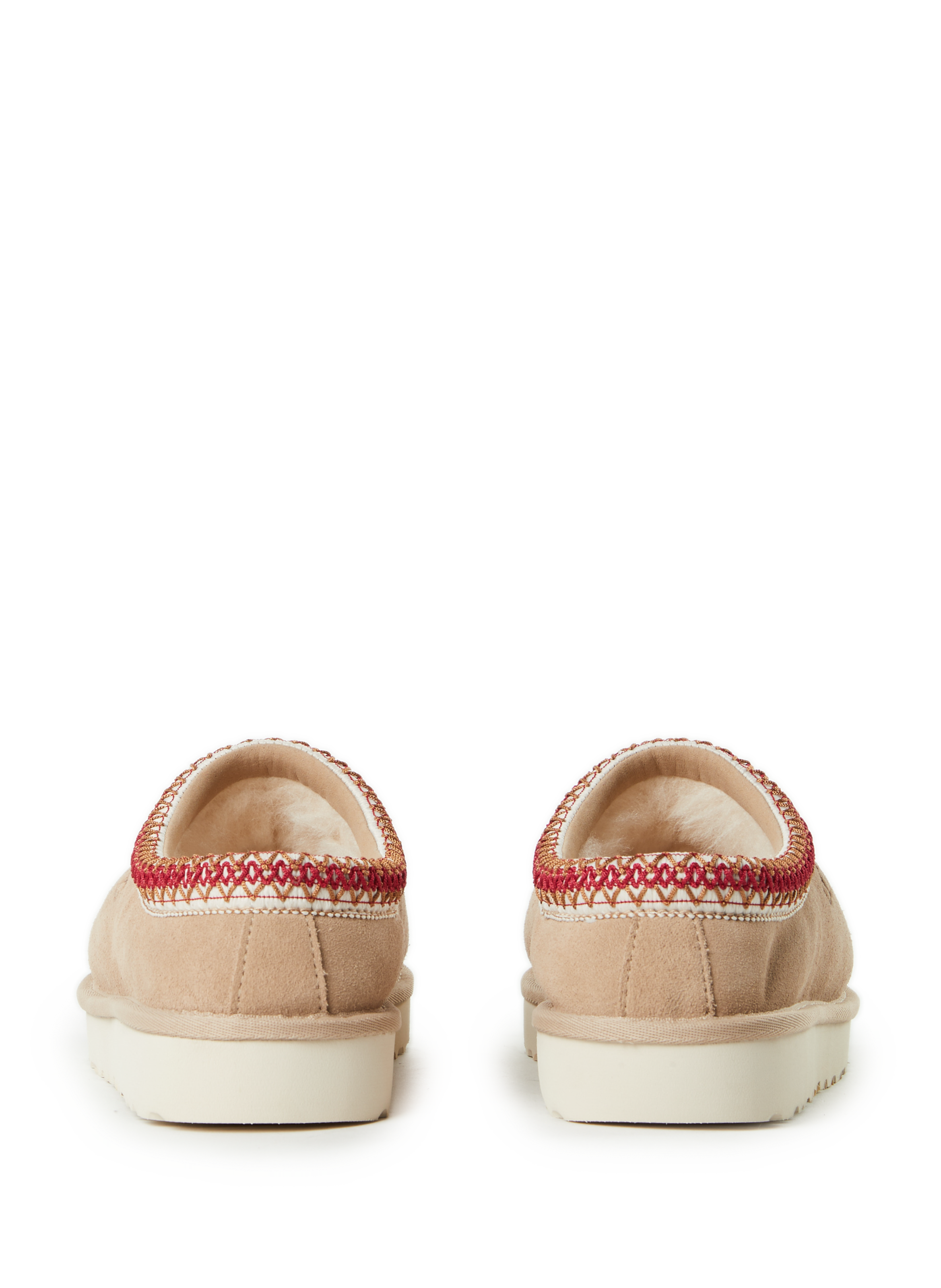 Mixed leather slippers UGG Beige