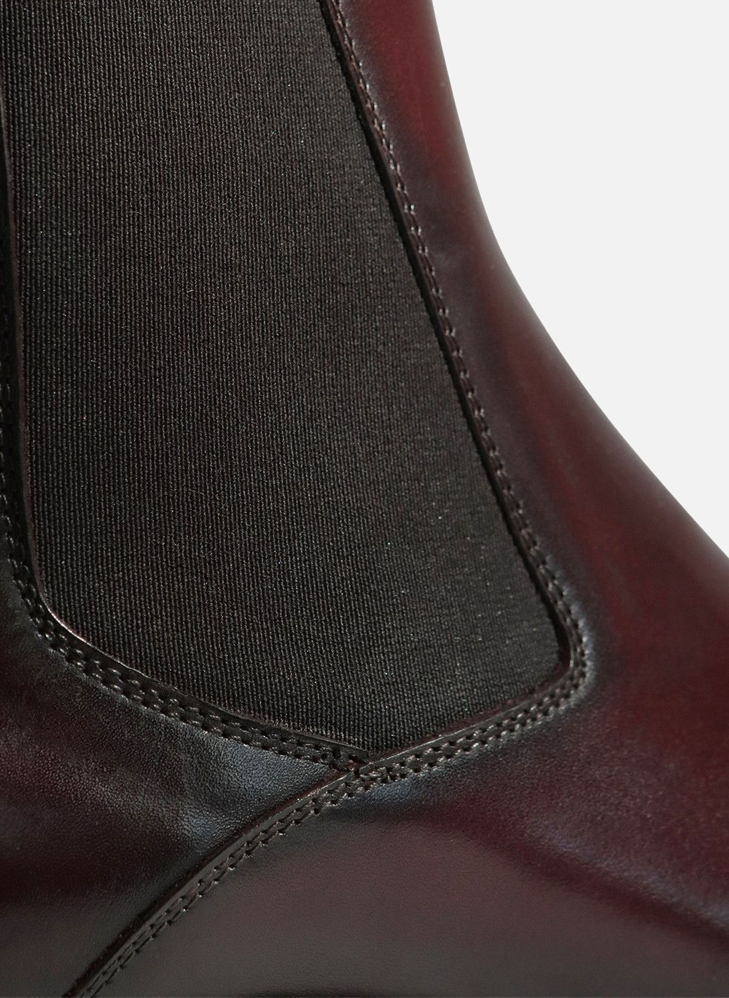 Bottines firenze FINSBURY Rouge