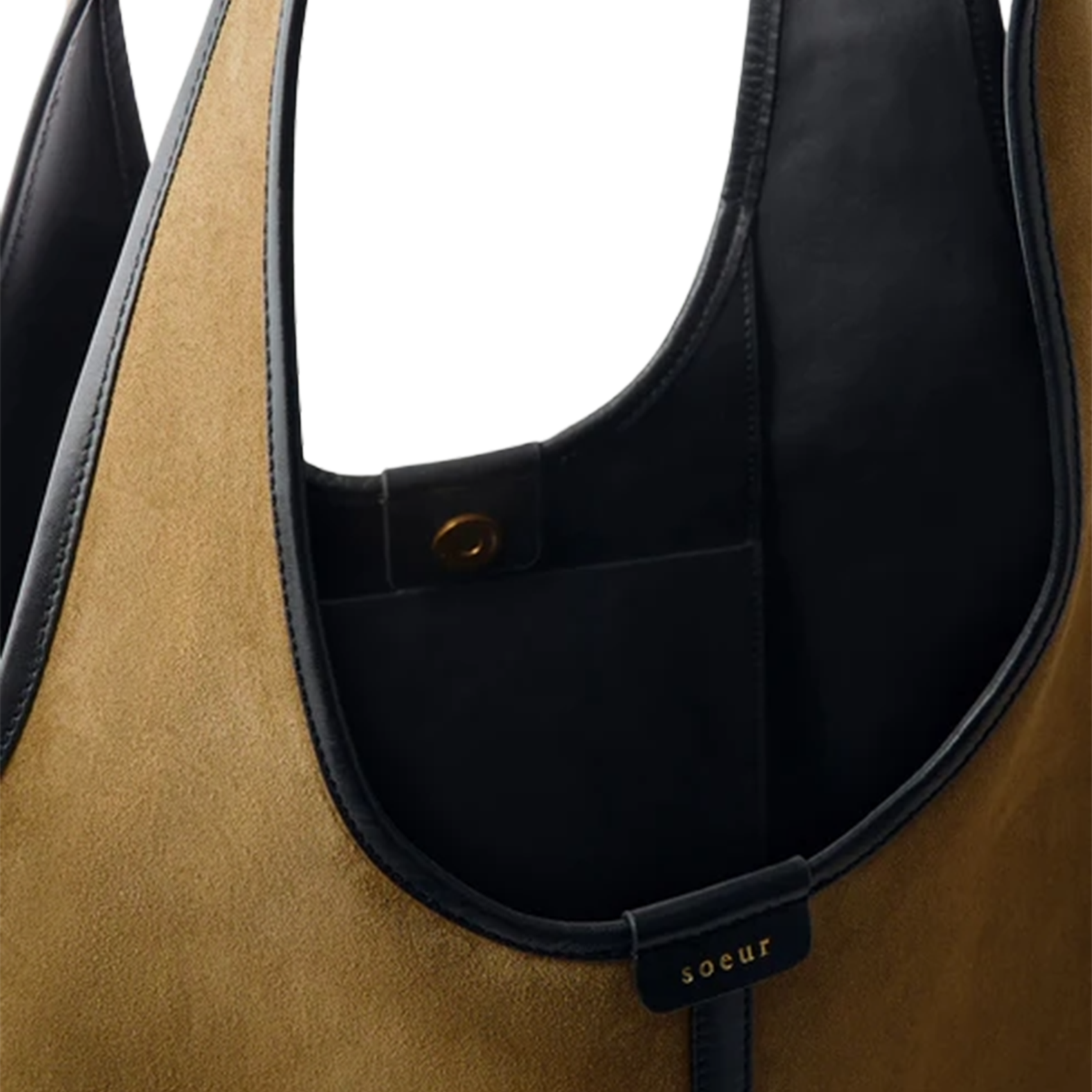 Sac cabas en cuir douce SOEUR Marron