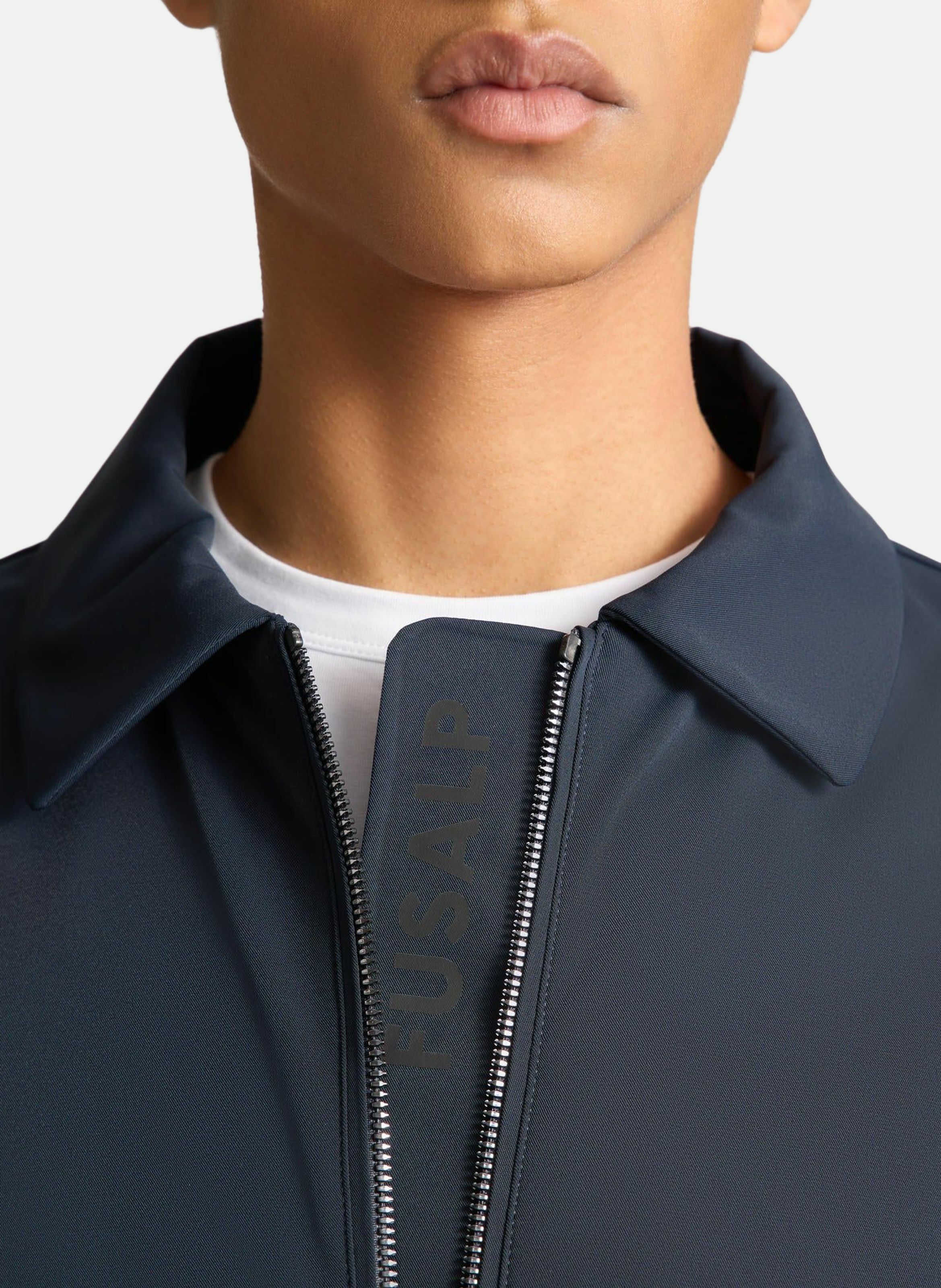 Veste jerome col tailleur coupe regular FUSALP Bleu