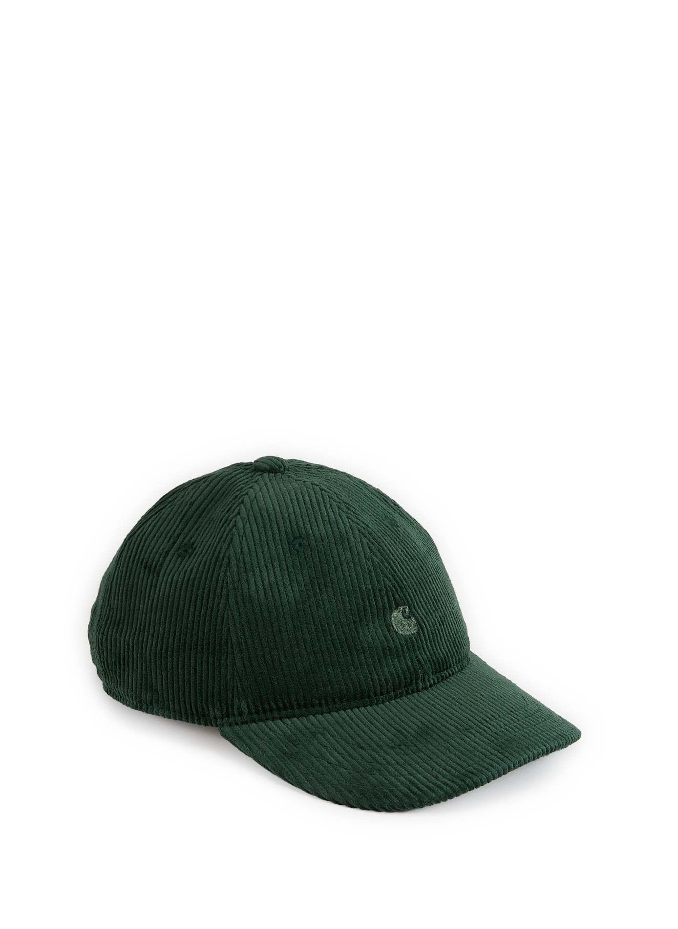 CARHARTT WIP Embroidered cotton Harlem cap Green