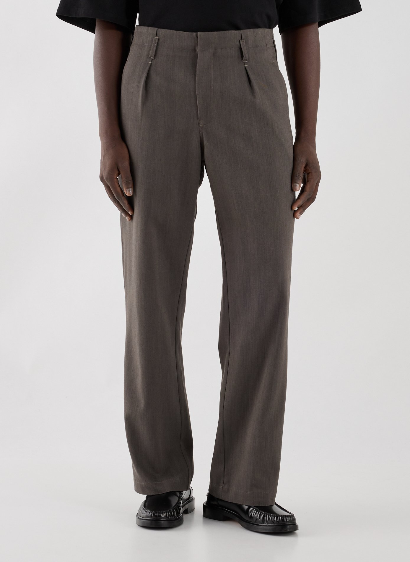 Night blue trousers - The Air Uniform WON HUNDRED Grey