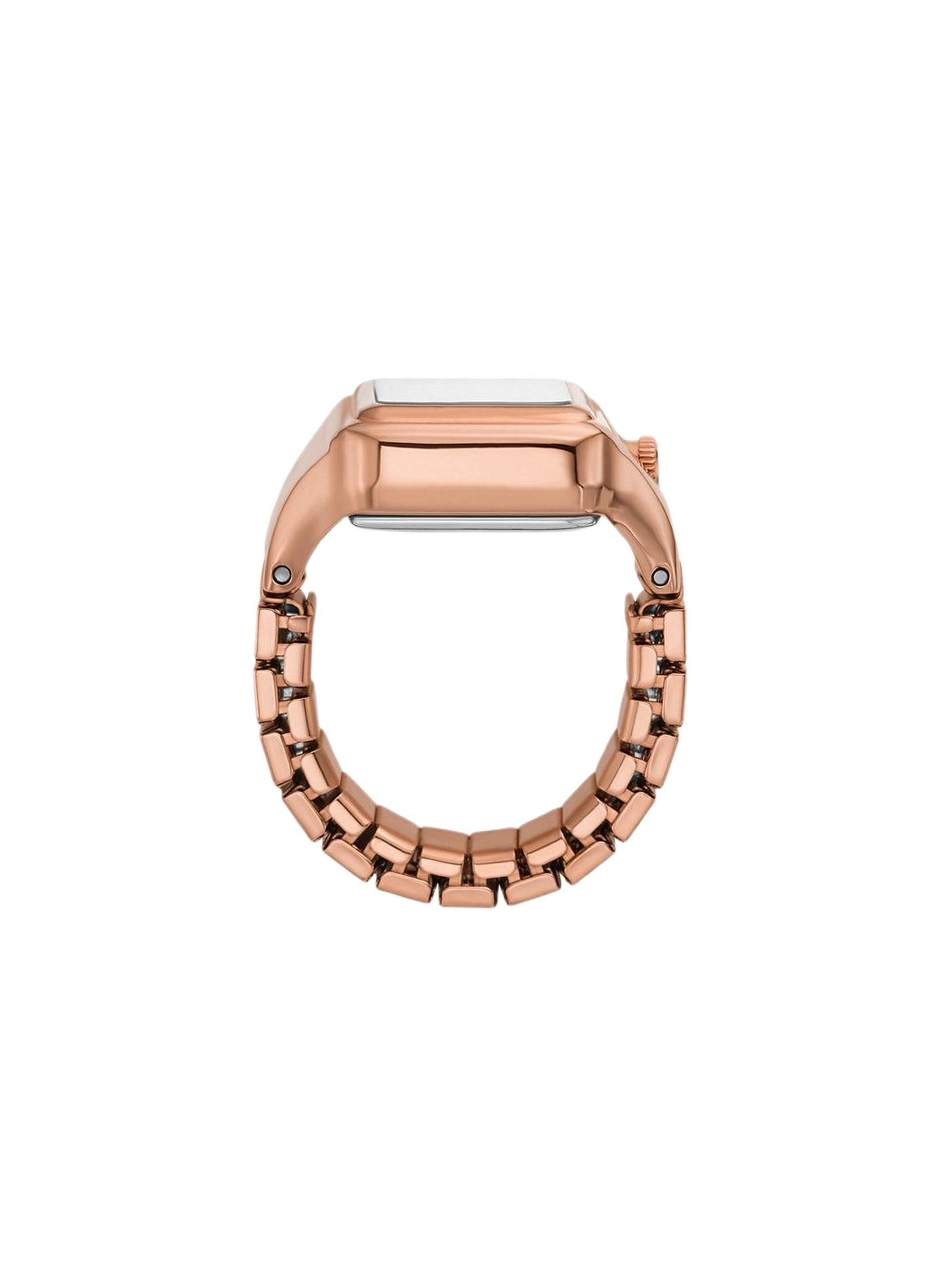 Montre quartz bague en acier FOSSIL Rose
