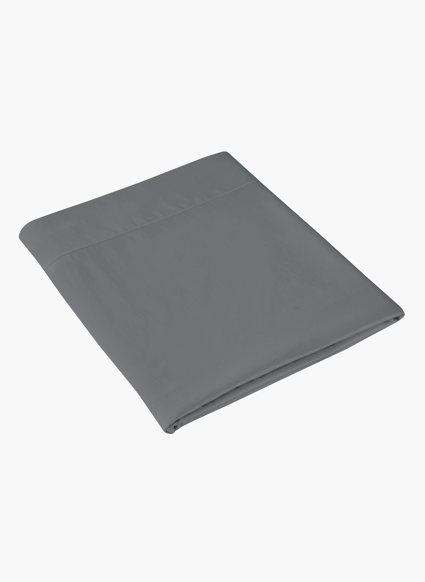 DRAP PLAT Eclat Basalte ANNE DE SOLENE Gris