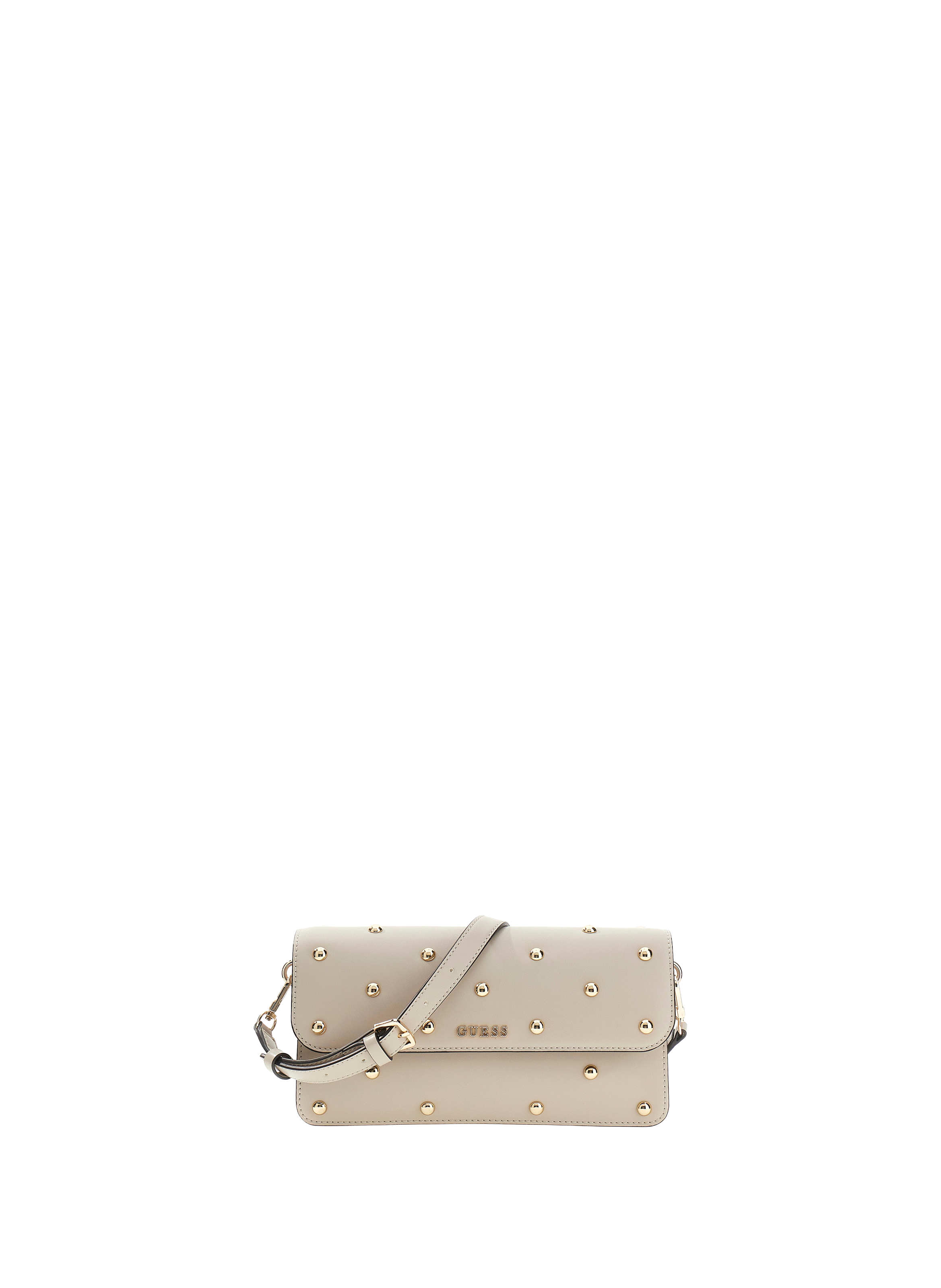 Sadie studded handbag GUESS Beige