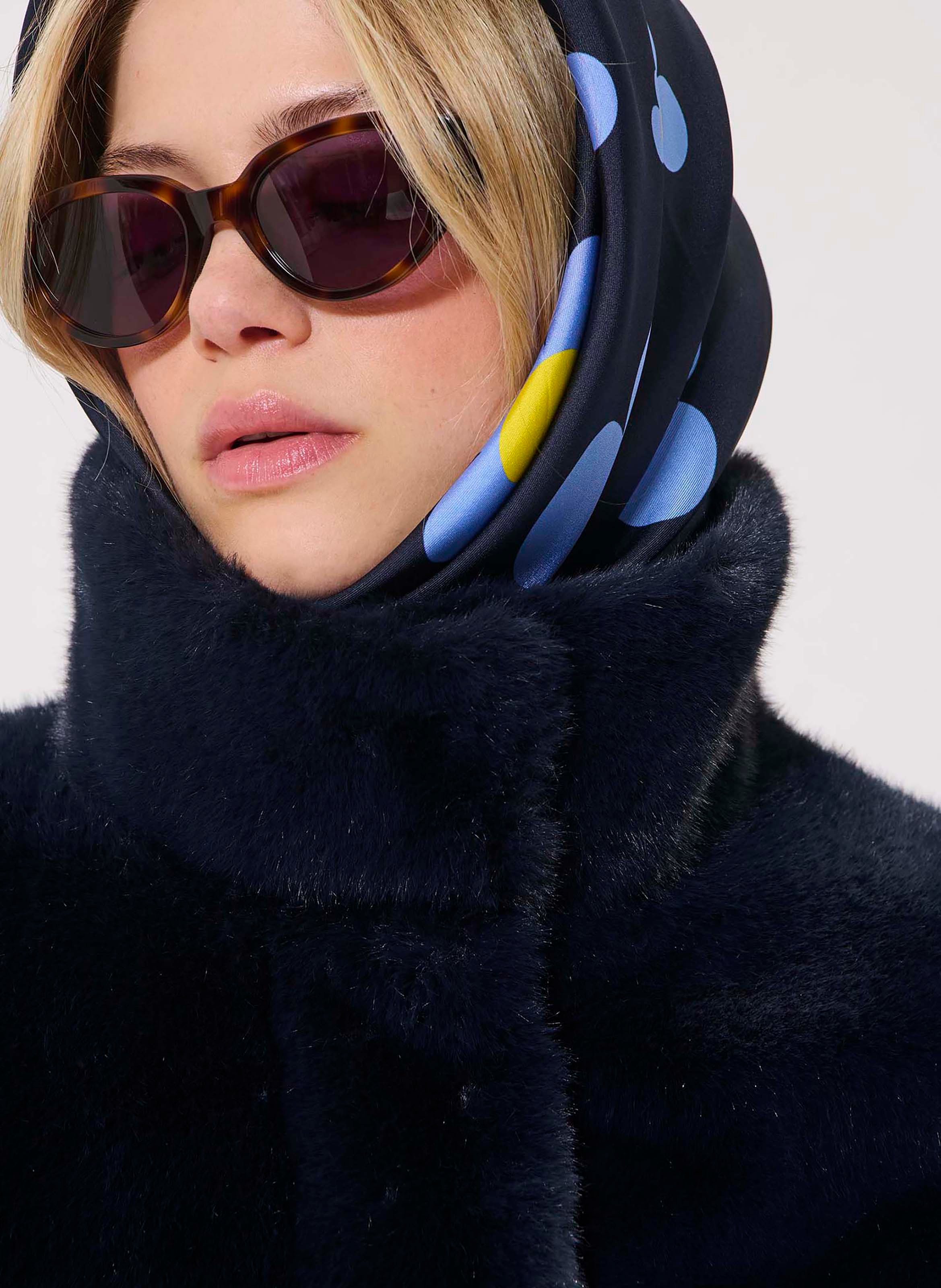 Foulard edme TARA JARMON Bleu