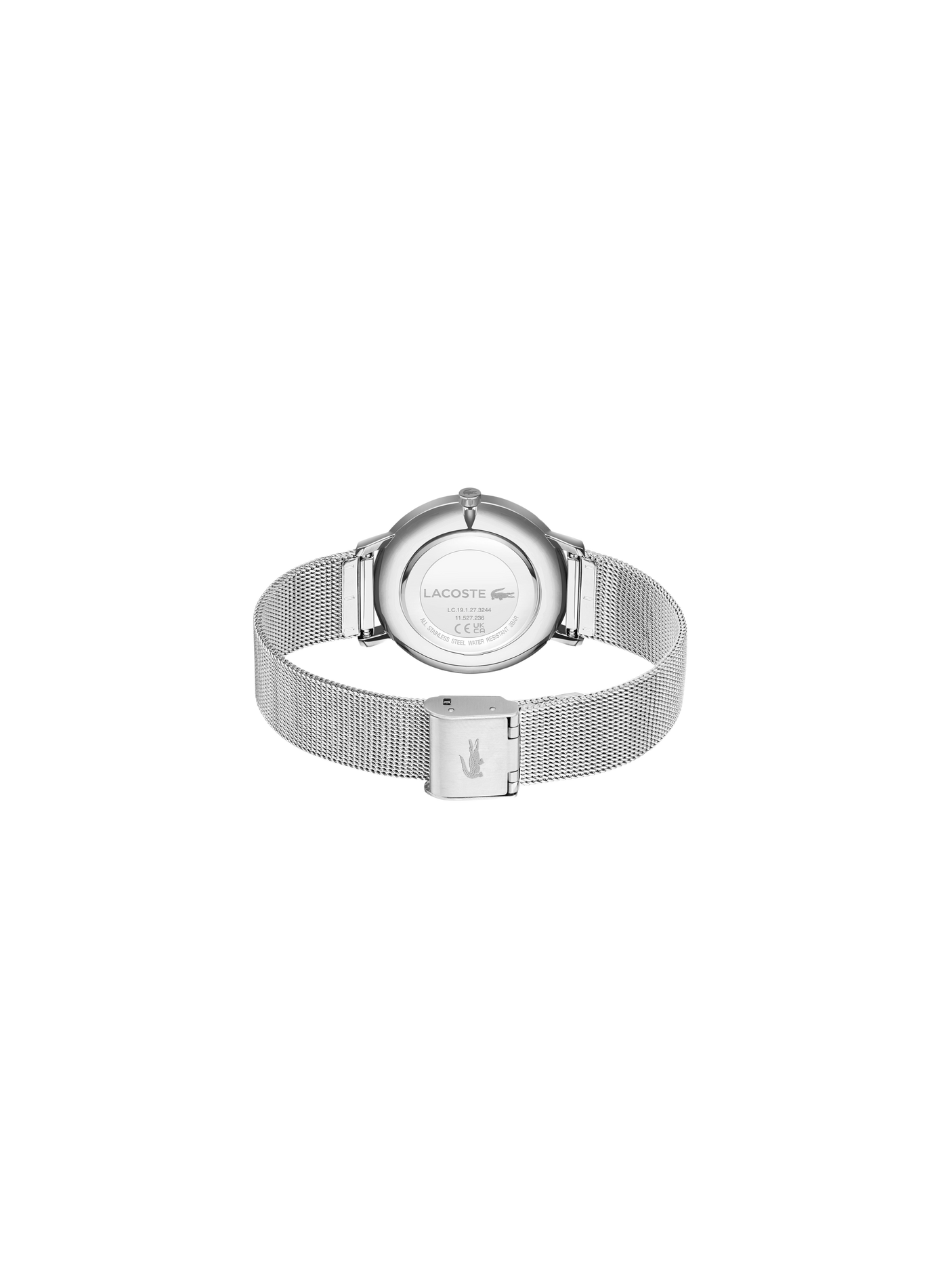 Montre quartz Crocorigin en acier inoxydable LACOSTE Argent