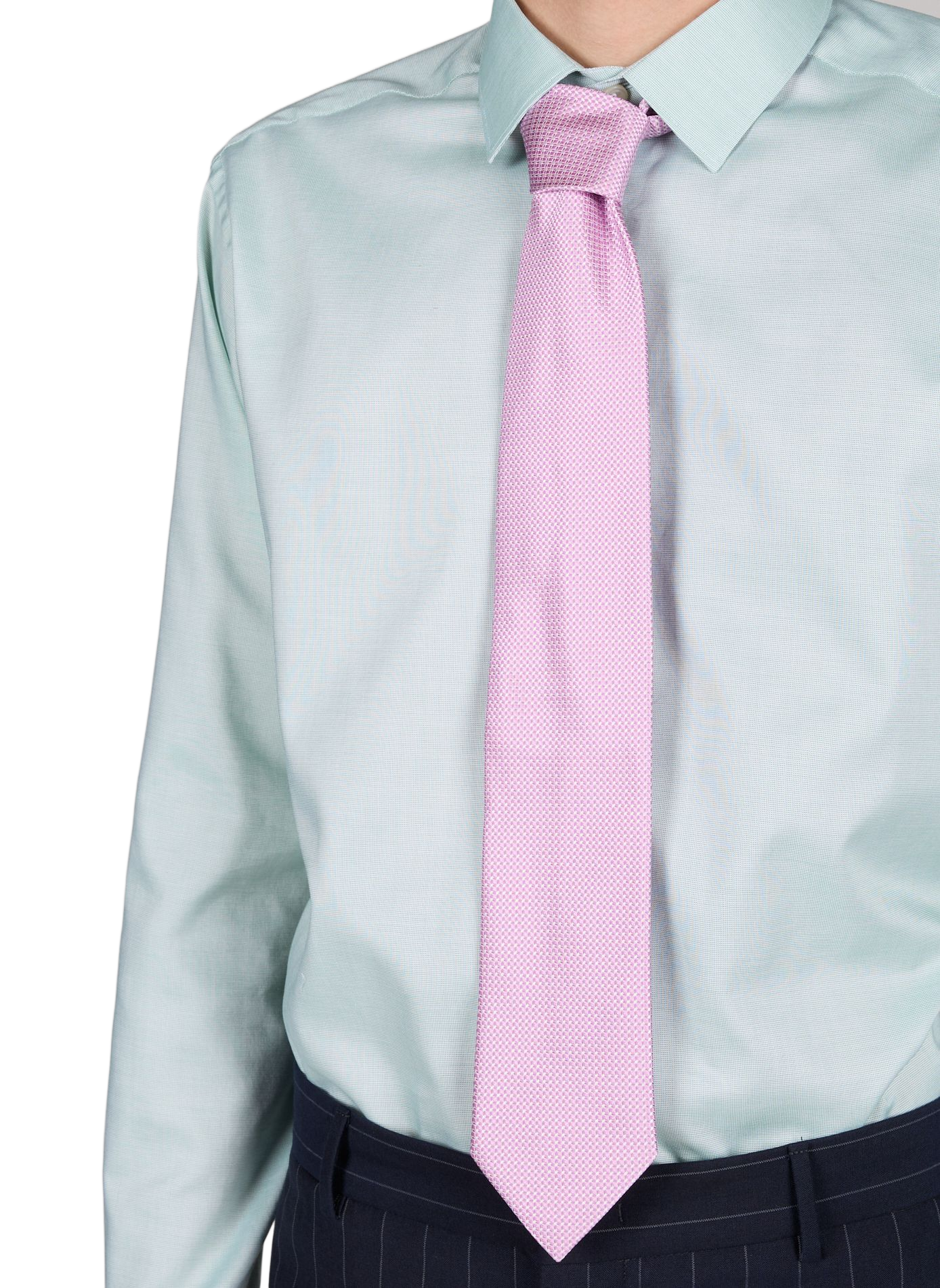 Long-sleeve cotton Shirt ETON Green