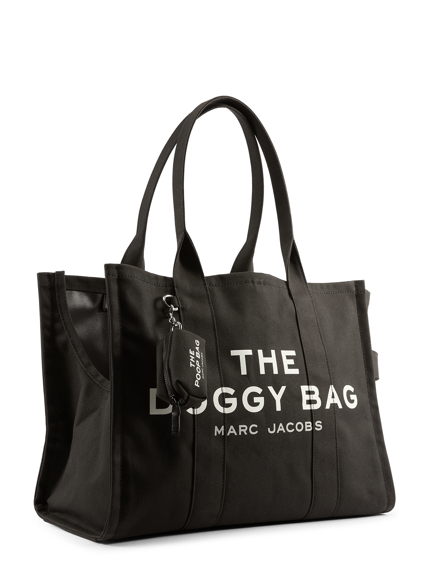 The Doggy Bag en coton MARC JACOBS Noir