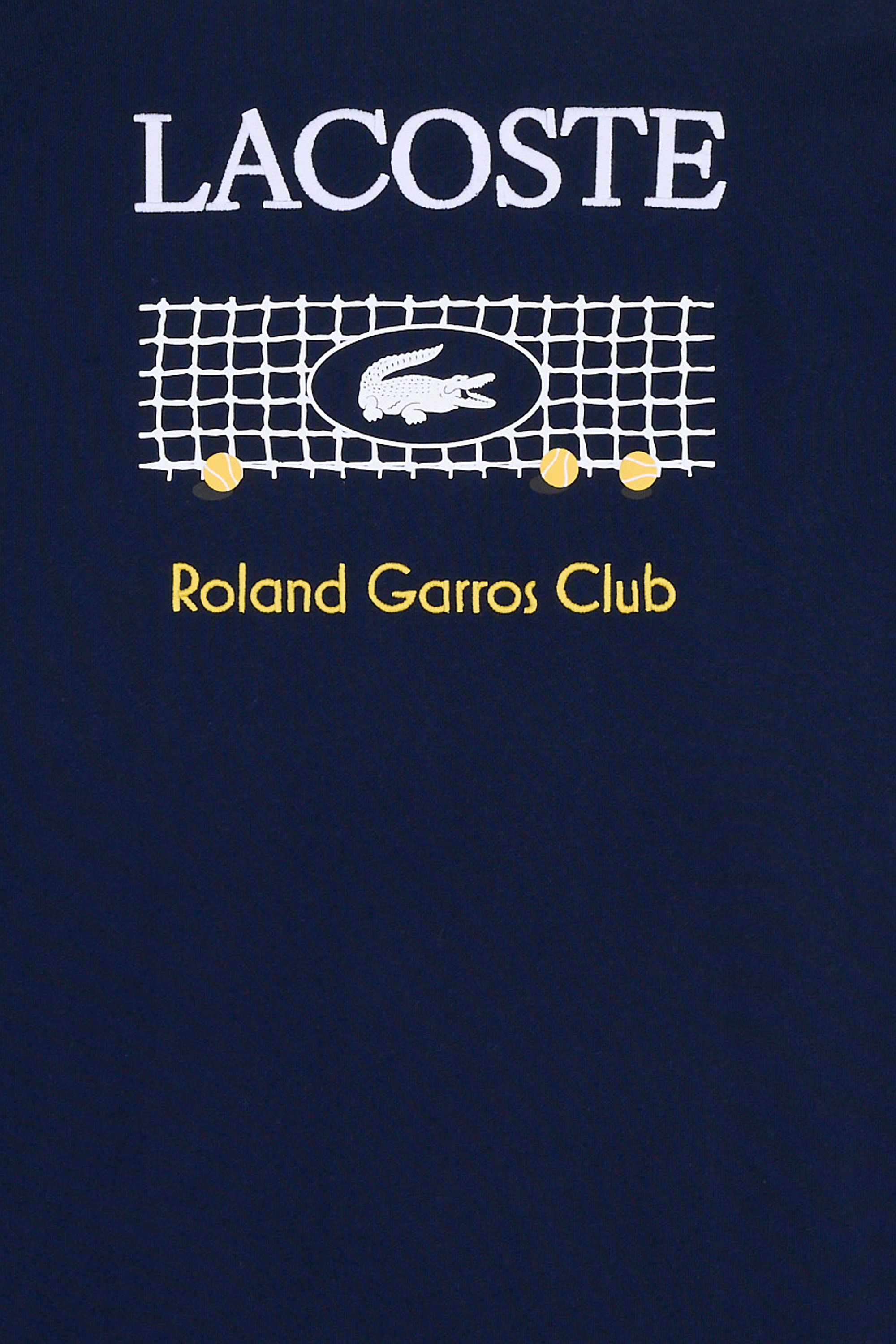 Sweatshirt roland garros club LACOSTE Bleu