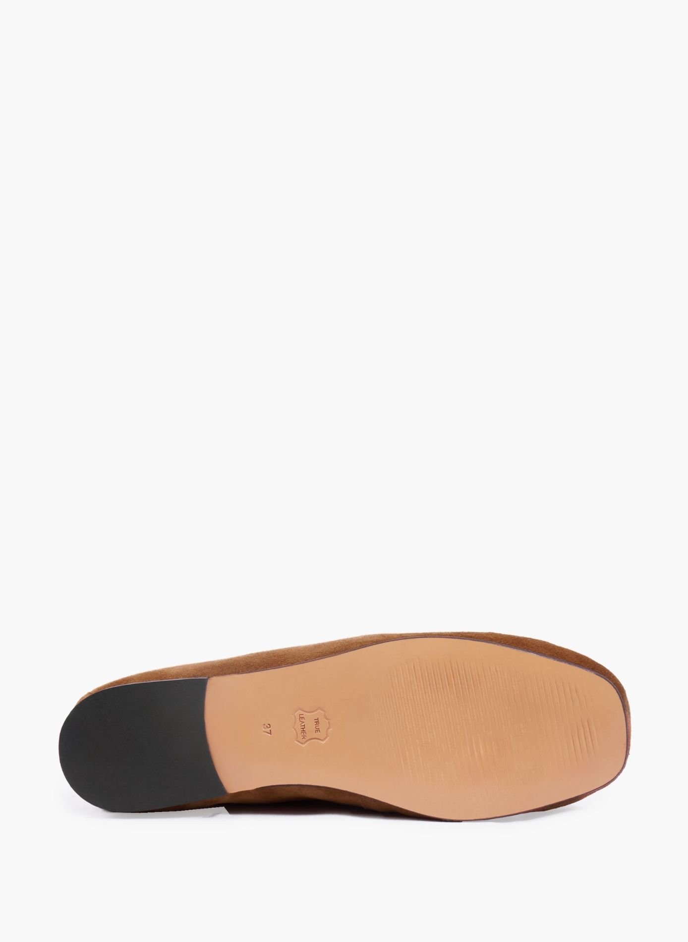 Mocassins plissés thaïs cuir daim JULES & JENN Marron