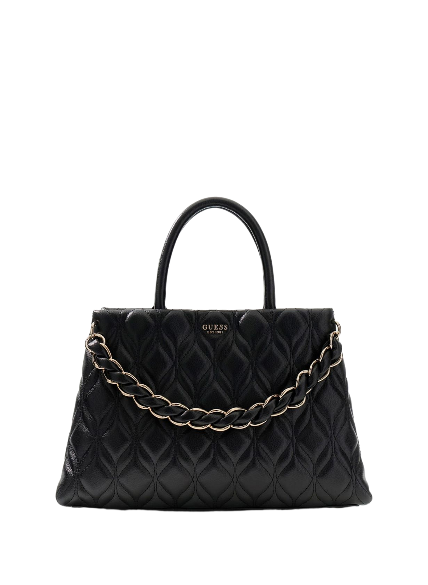 Sac à bandoulière matelassé Maxine GUESS Noir