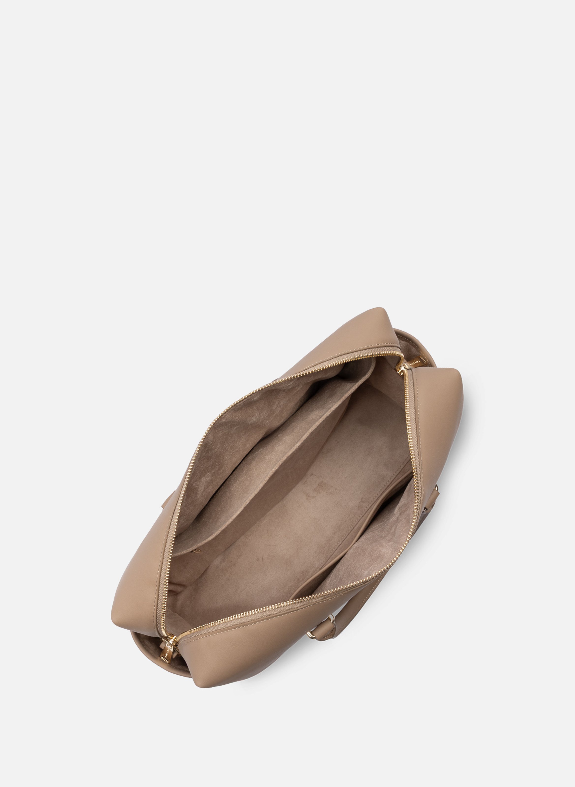 Grand sac cabas main - donna cube LANCASTER Marron