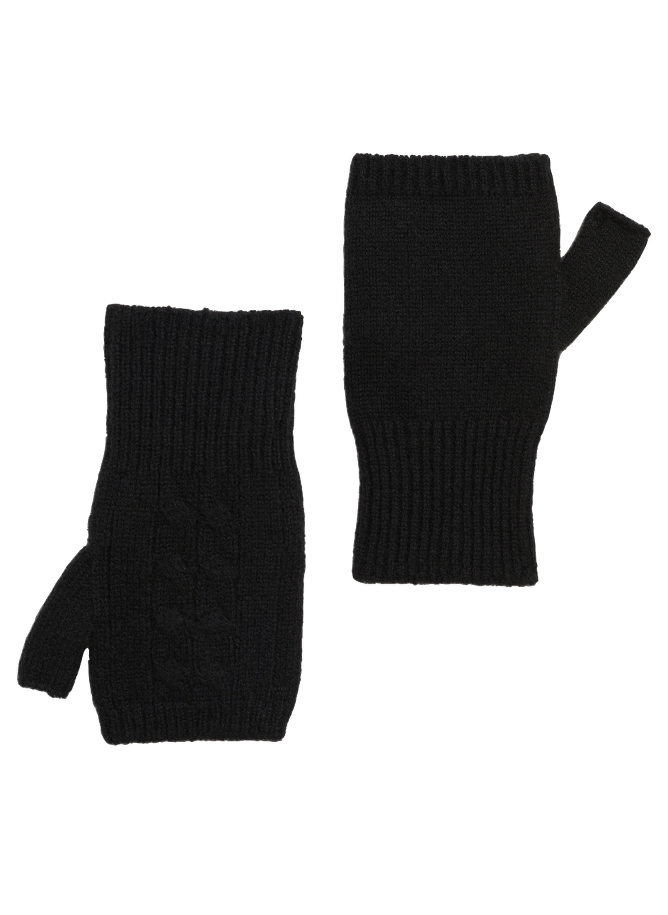 Mitaines en cachemire - gumi GERARD DAREL Noir