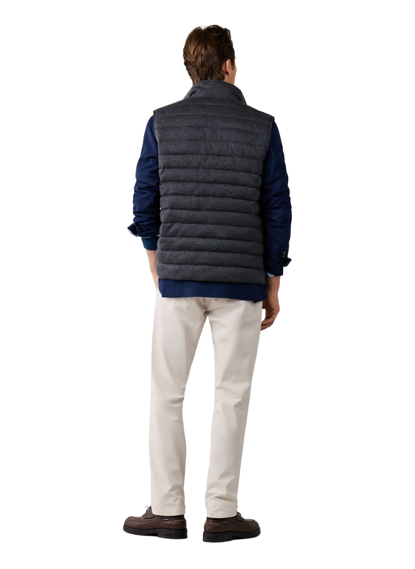 Doudoune droite zippée FACONNABLE Blue