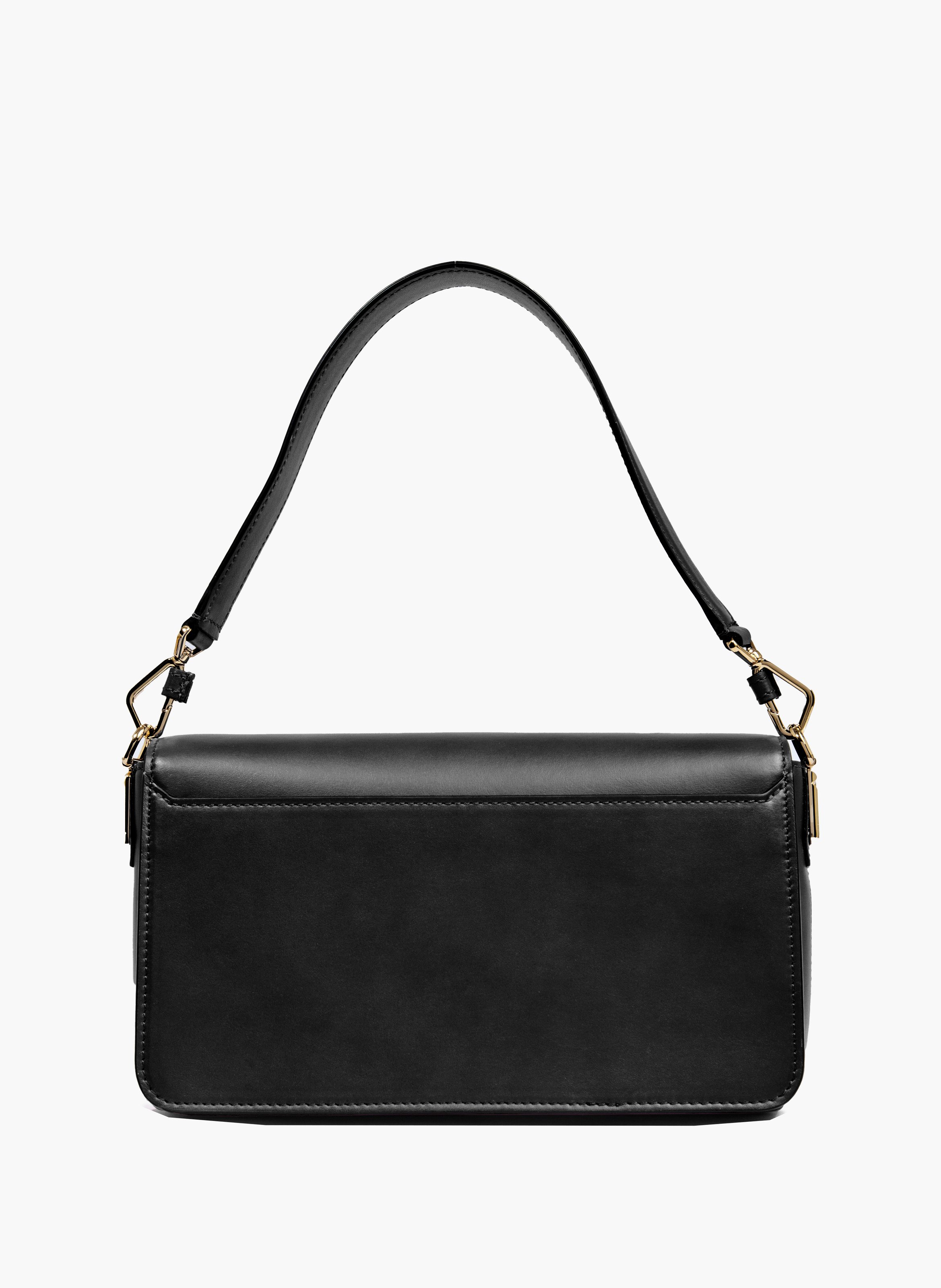 Sac rabat m angèle de lancel en cuir LANCEL Noir