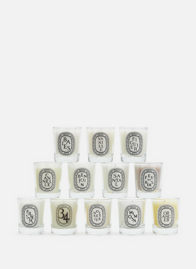 Set of 12 x 35 g (1.2 oz) candles - limited edition DIPTYQUE
