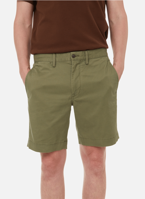 POLO RALPH LAUREN Stretch cotton shorts Green