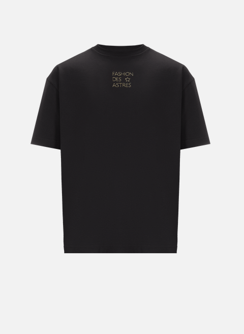 T-shirt with embroidered inscription BlackSEASON 1865 