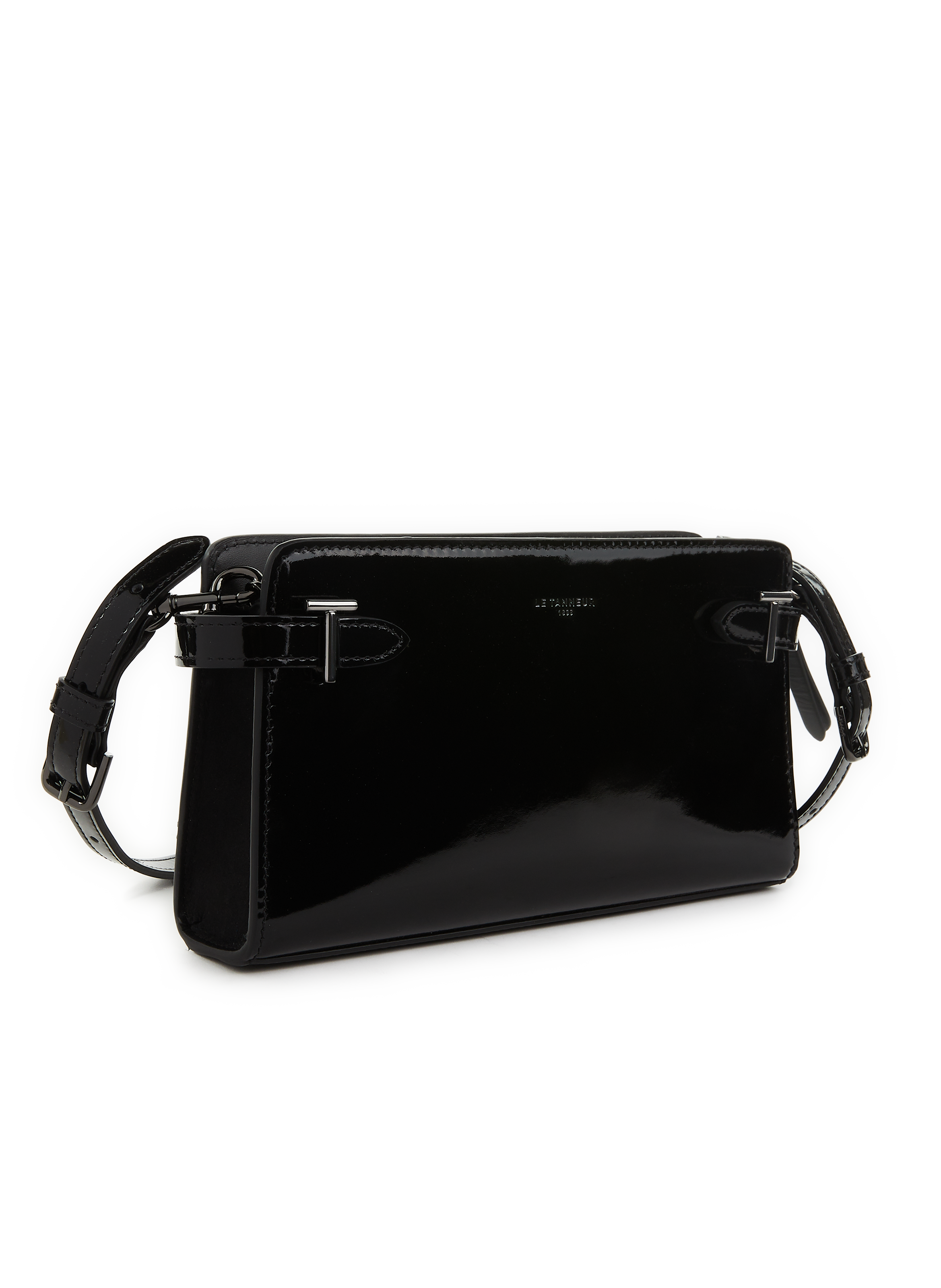 Sac bandoulière Emilie en cuir vernis