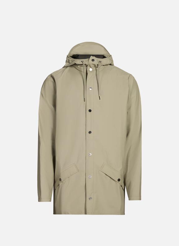 Hooded raincoat Green by RAINS RAINS Hooded raincoat Green
