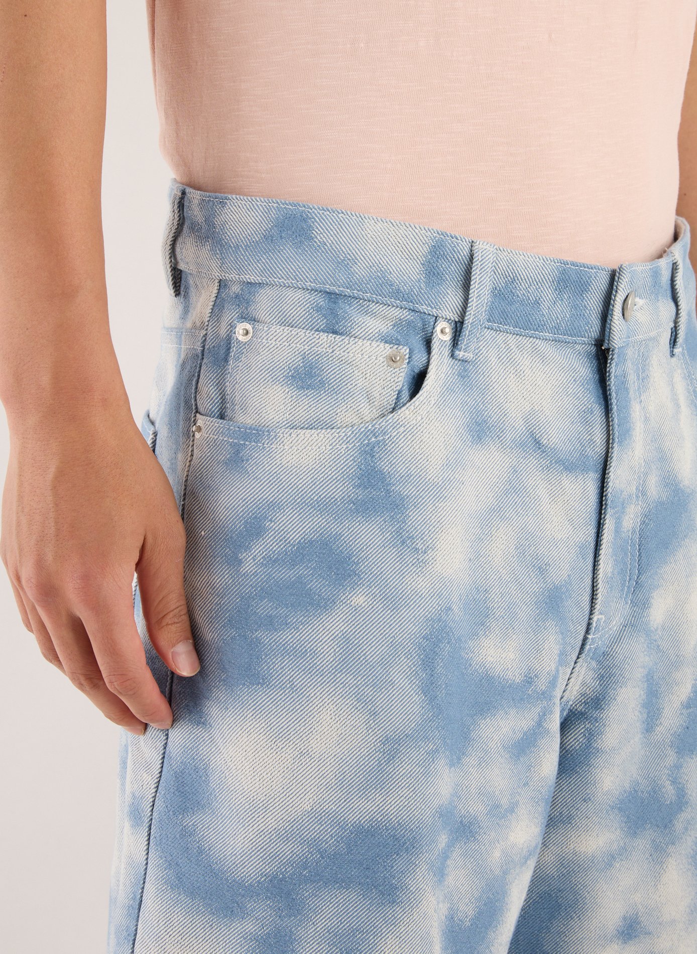 Short Ryder Cloud Denim LES DEUX Blue