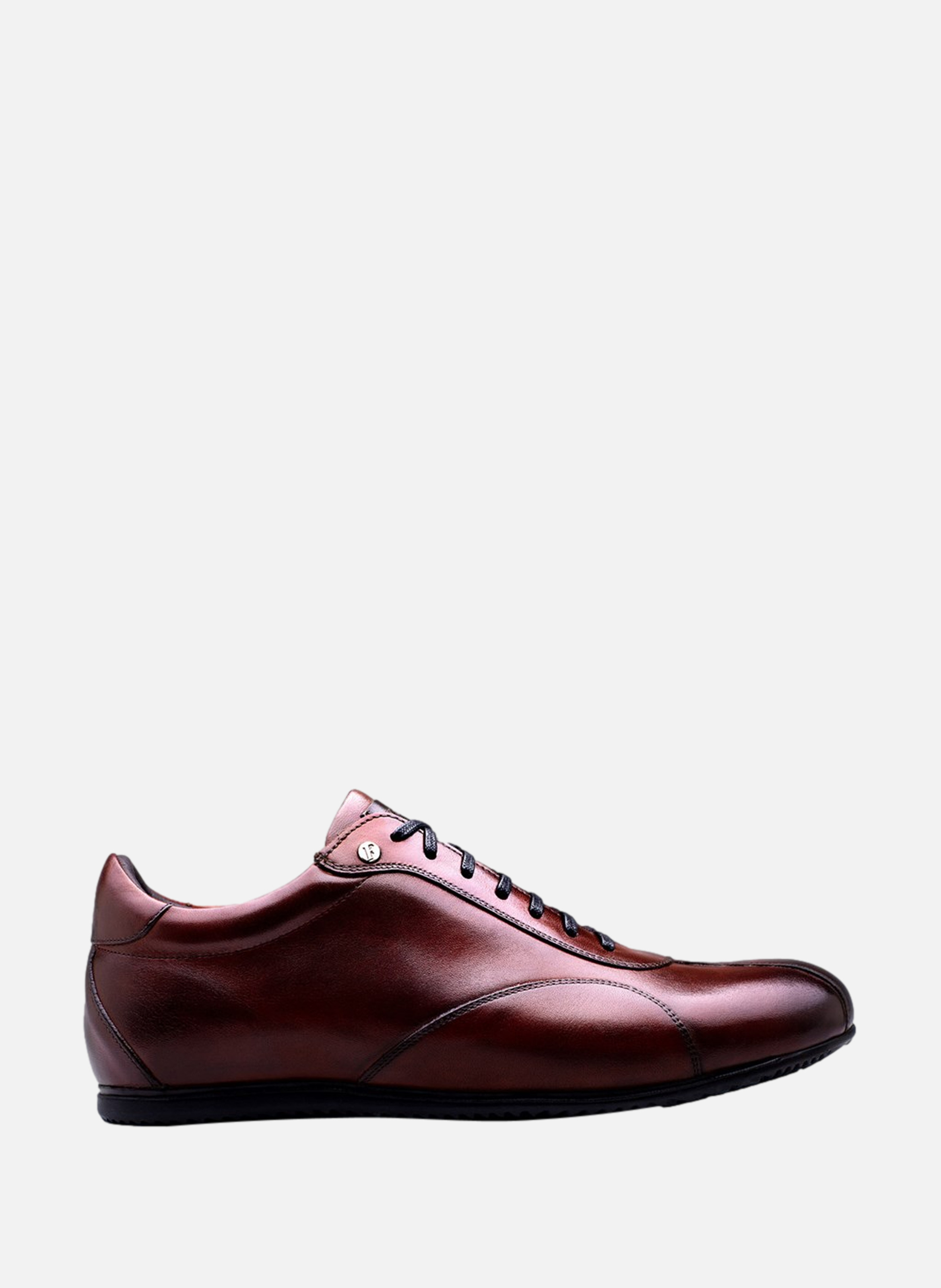 Sneakers cuir copan FINSBURY Rouge