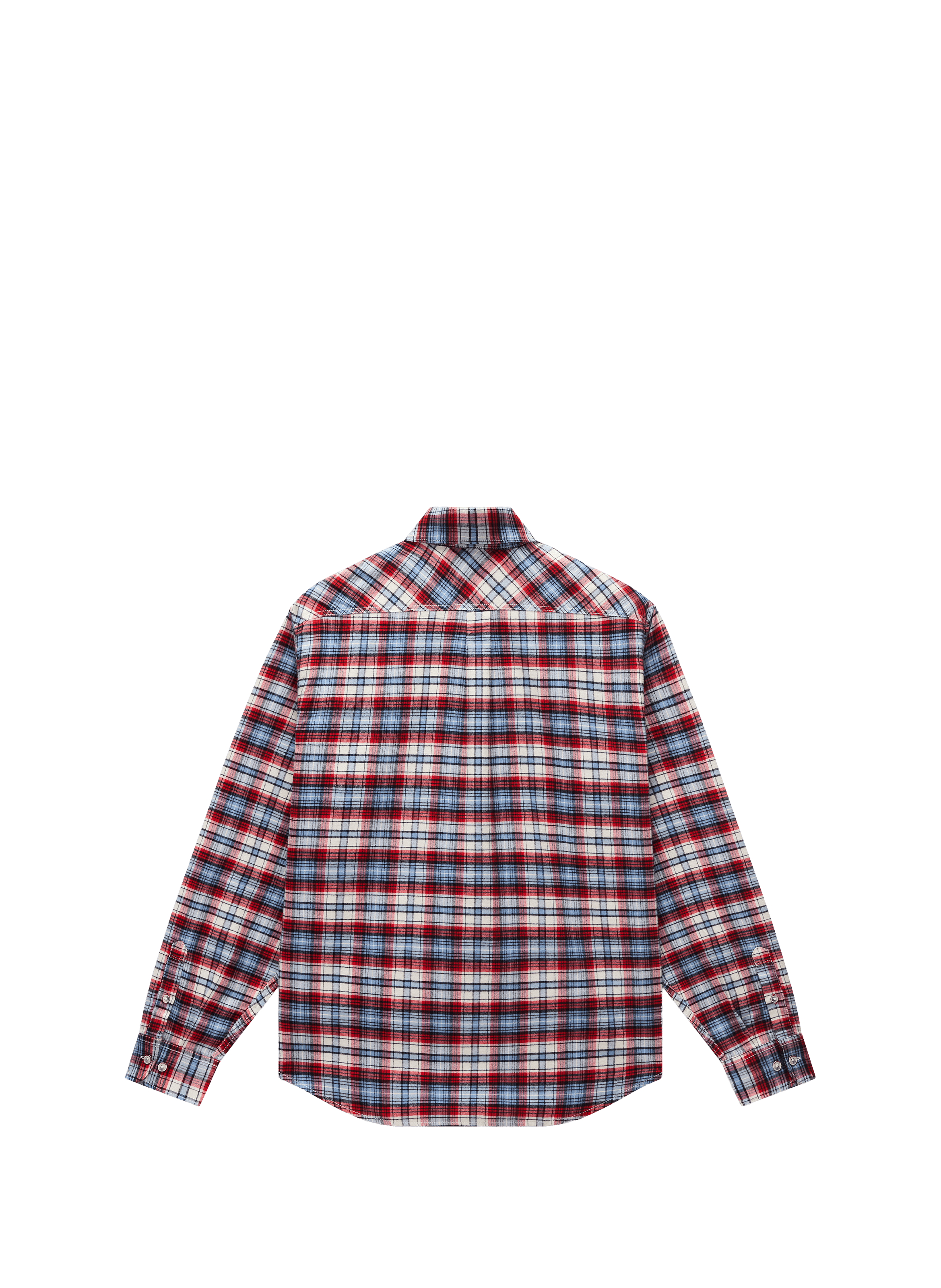Checked shirt with American collar in cotton NAPAPIJRI Multicolour