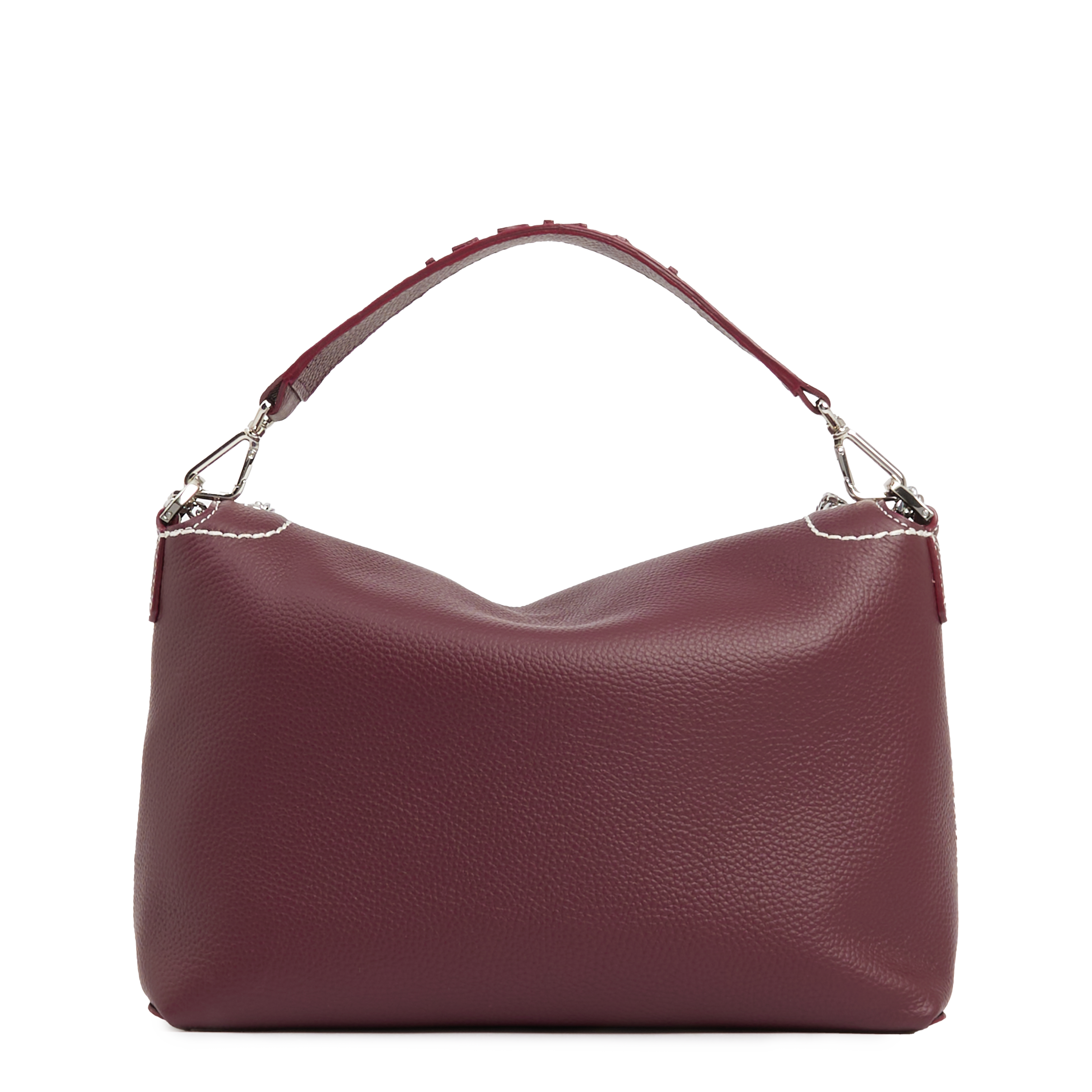 Sac rabat l ninon soft de lancel en cuir Violet