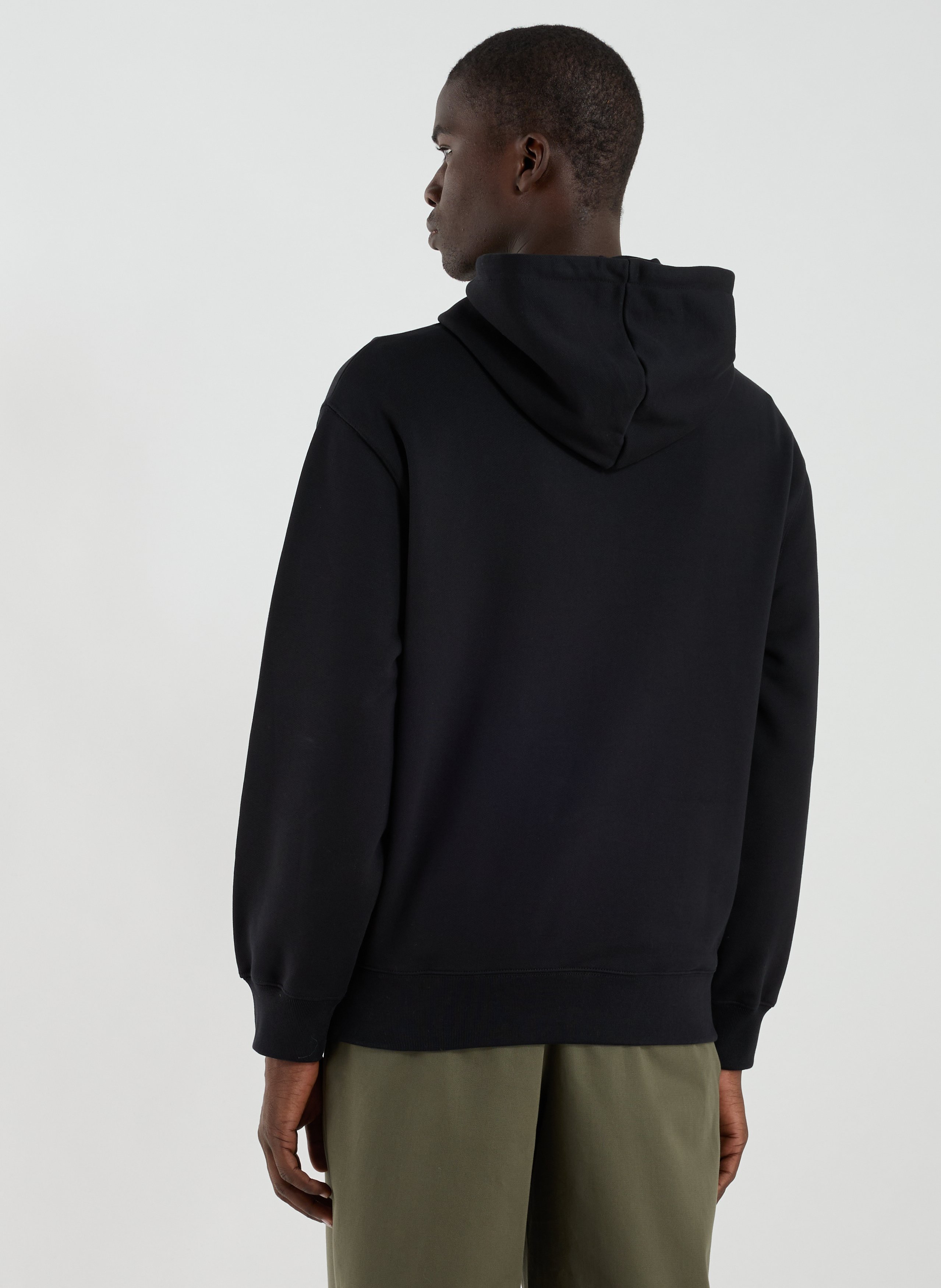 Cotton hoodie Black