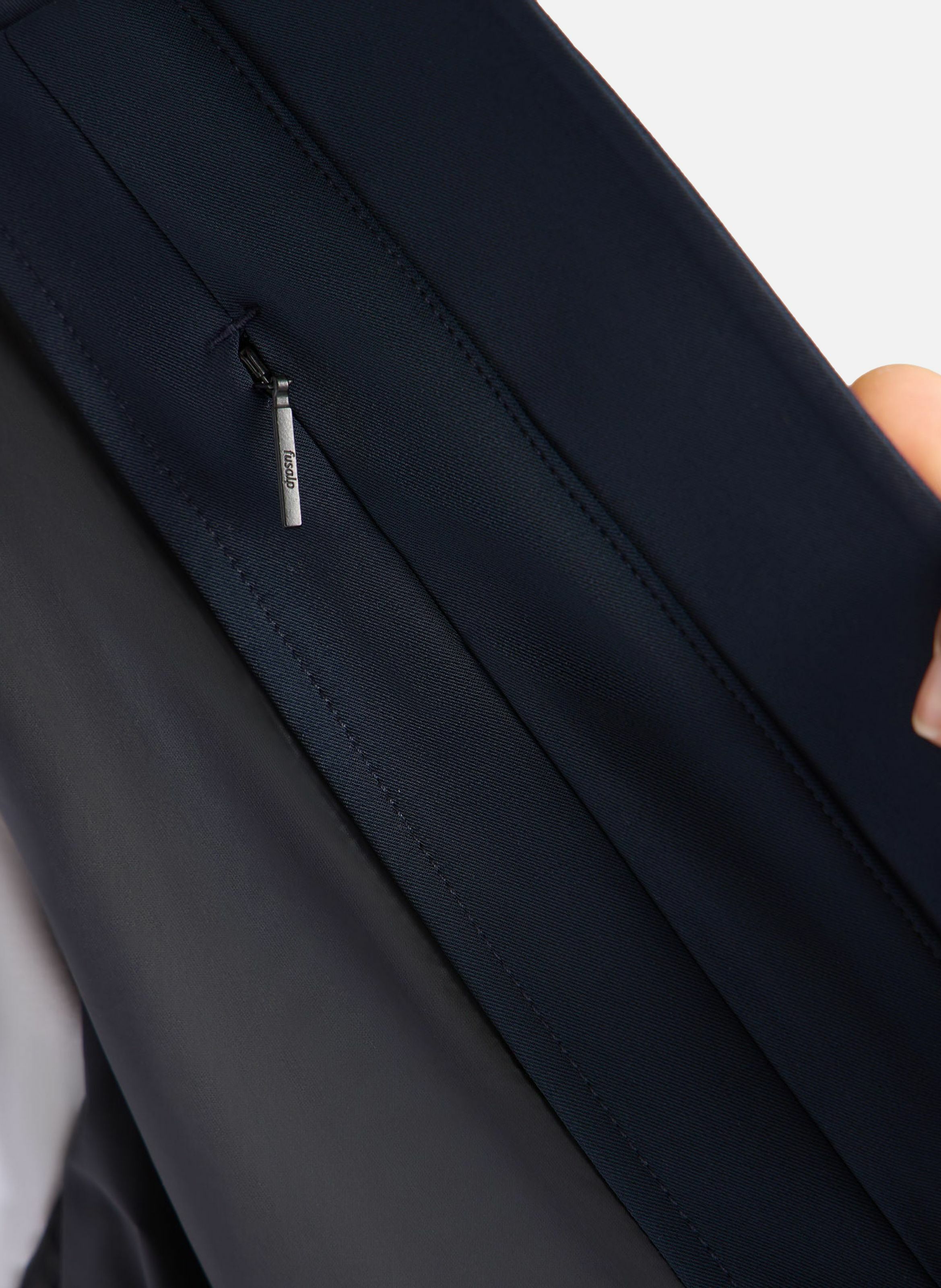 Veste jerome col tailleur coupe regular FUSALP Bleu