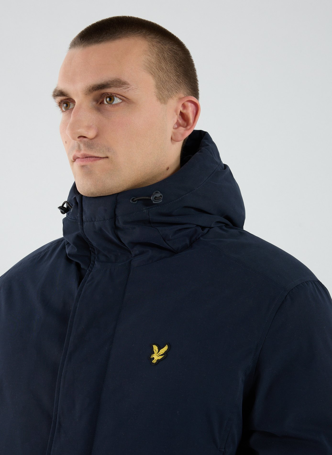 Hooded jacket LYLE & SCOTT Blue