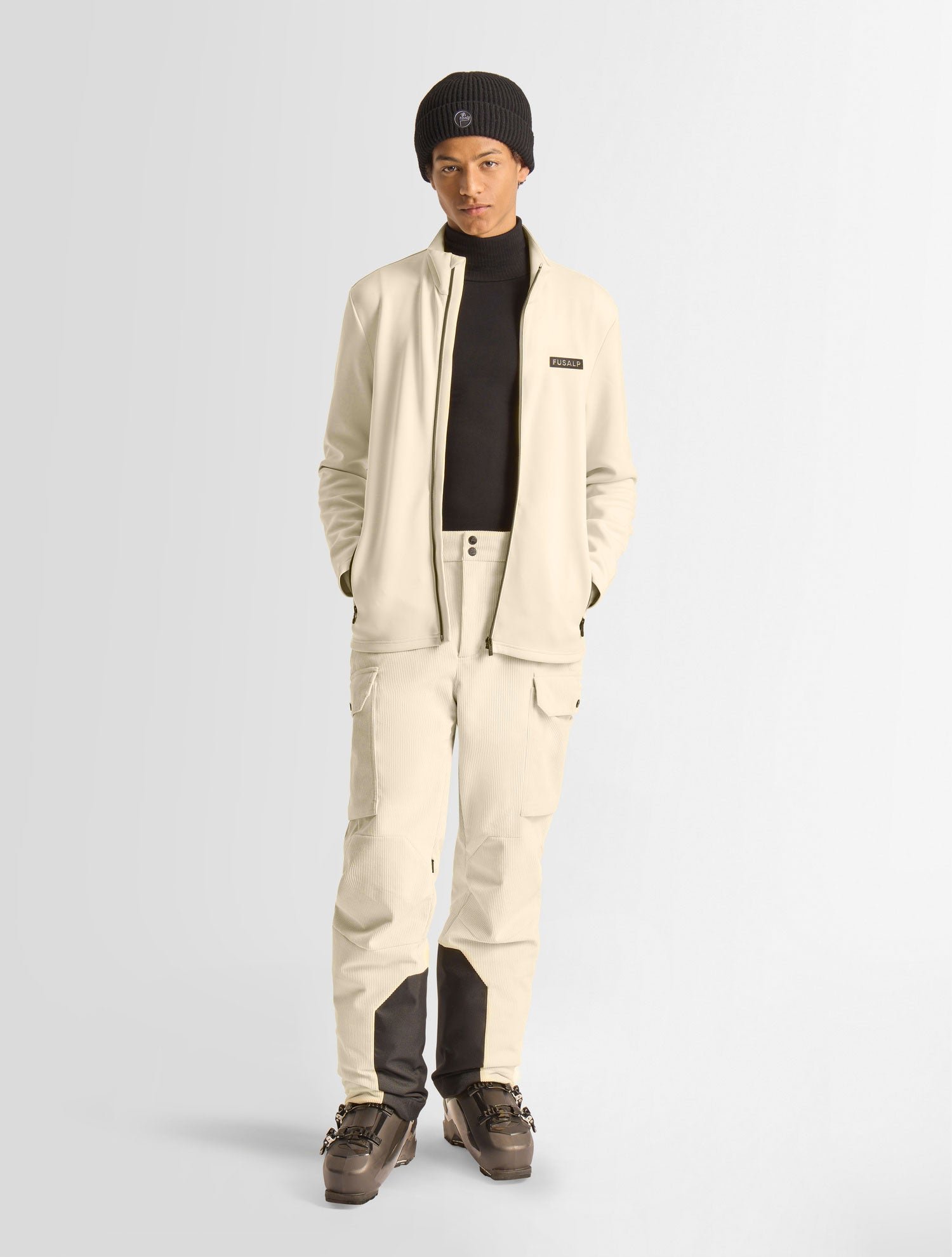 Veste technique amir coupe regular FUSALP Jaune