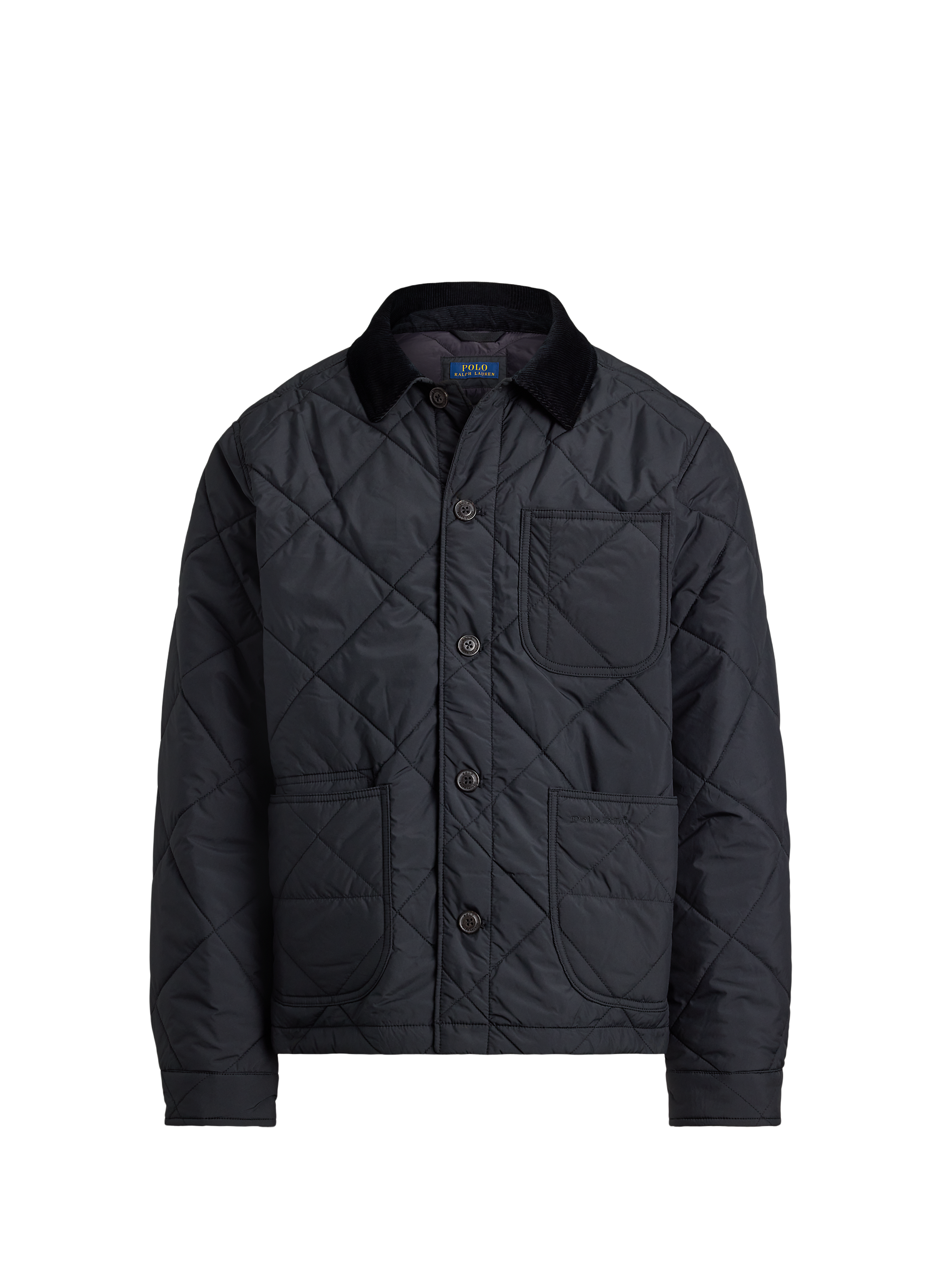 Blouson col classique matelassé POLO RALPH LAUREN Noir