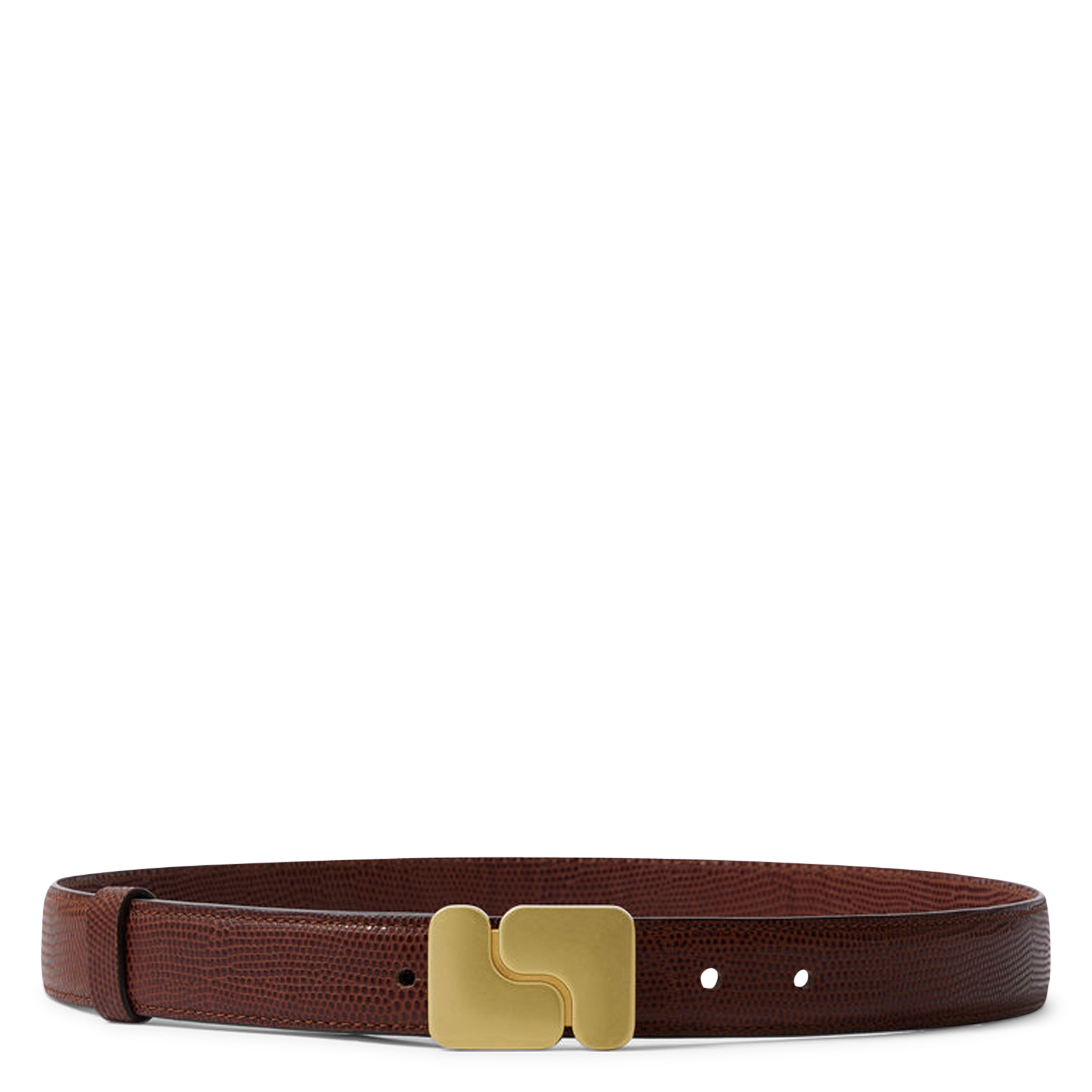Ceinture en cuir ninon SOEUR Marron