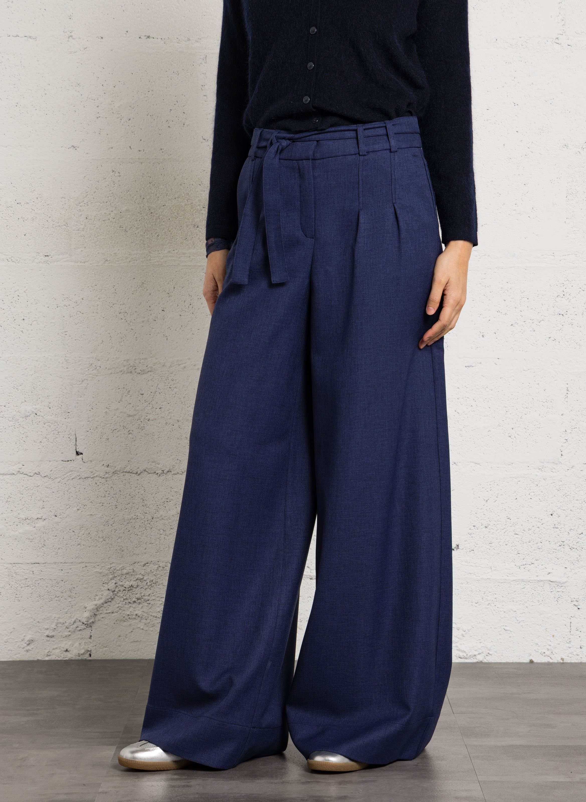 Pantalon large daisy MAISON 123 Violet