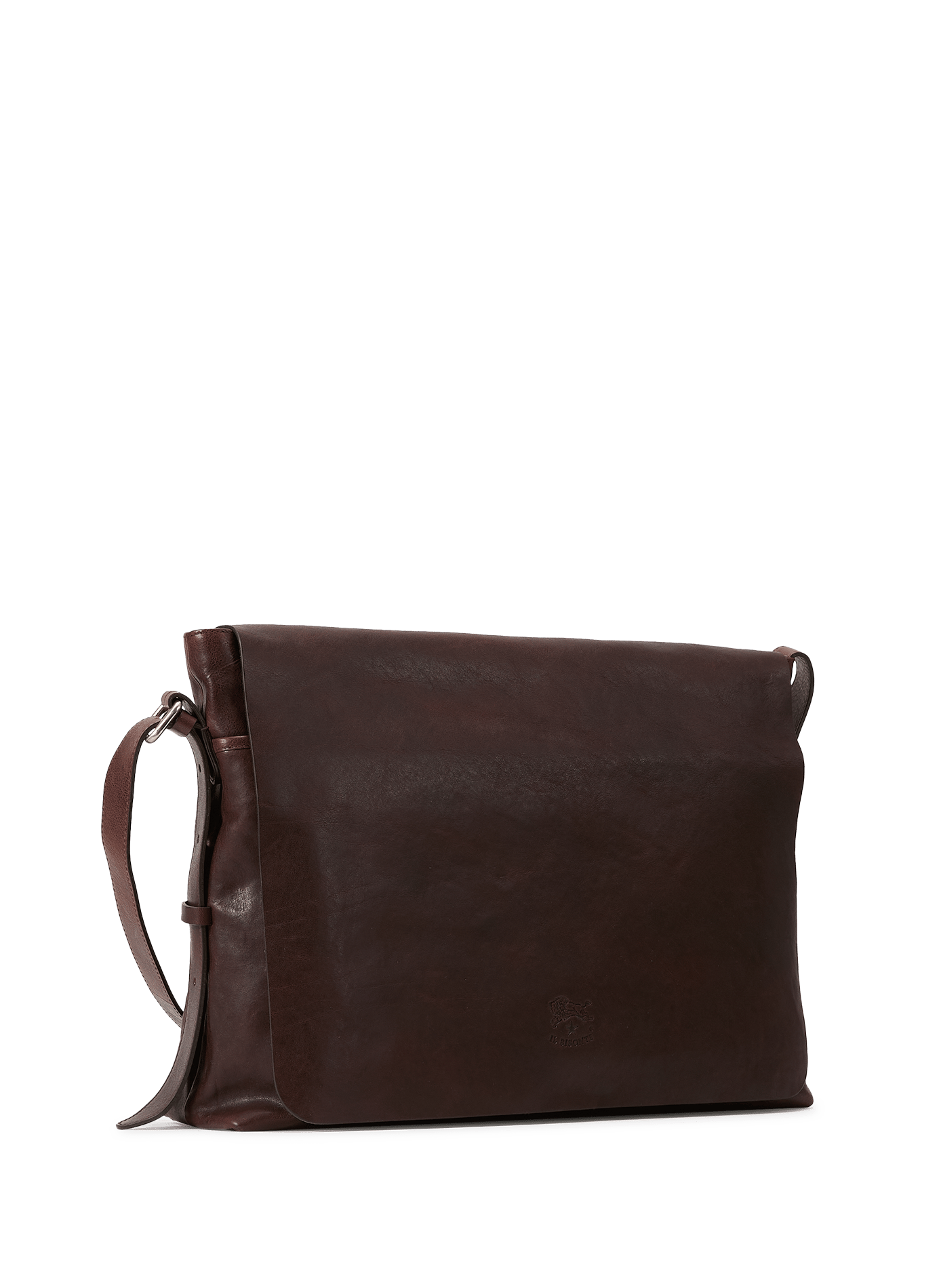 Besace Brolio en cuir IL BISONTE Marron