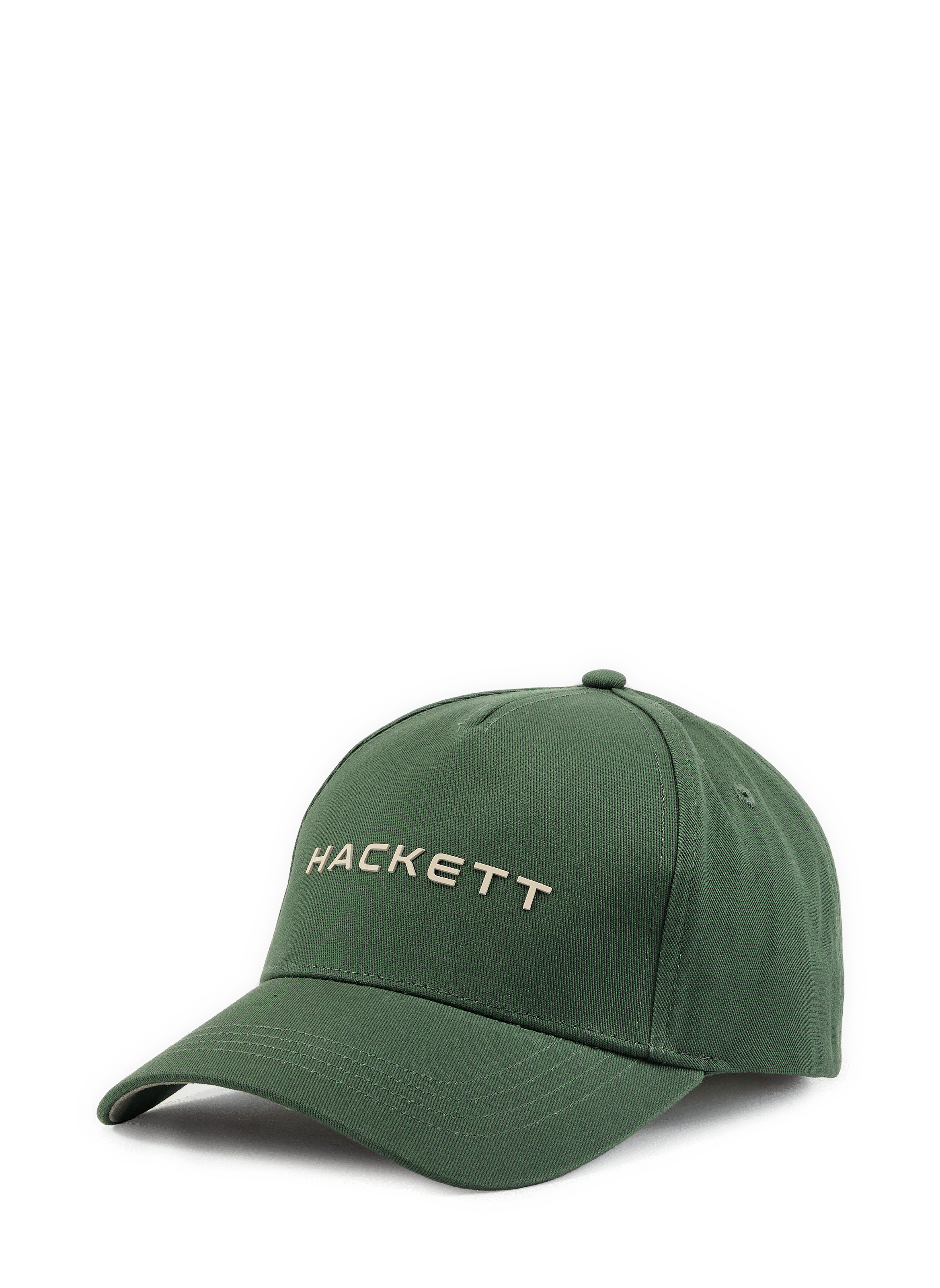 Cotton Logo Baseball Cap HACKETT Green