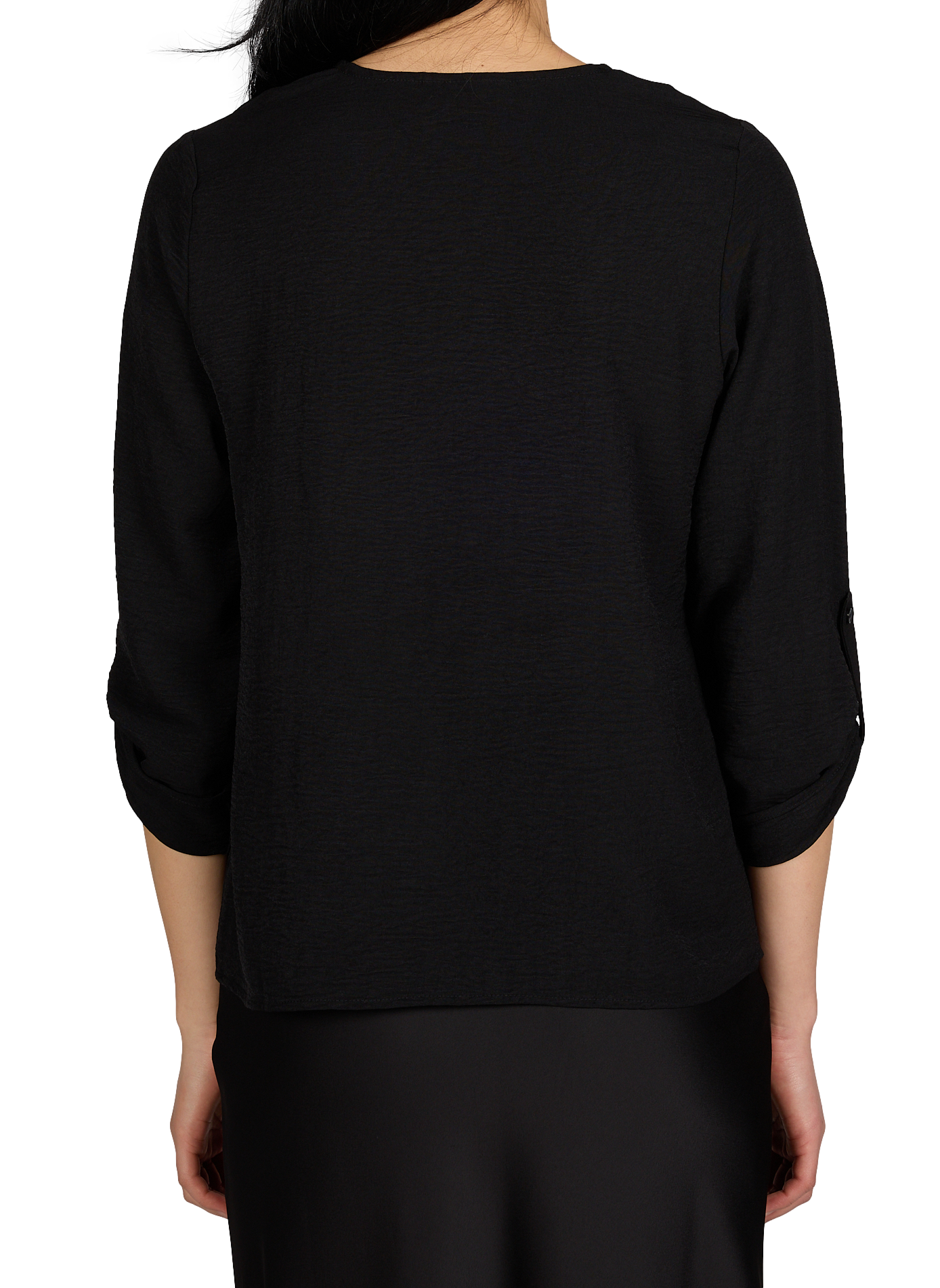 Blusa lisa VILA Negro