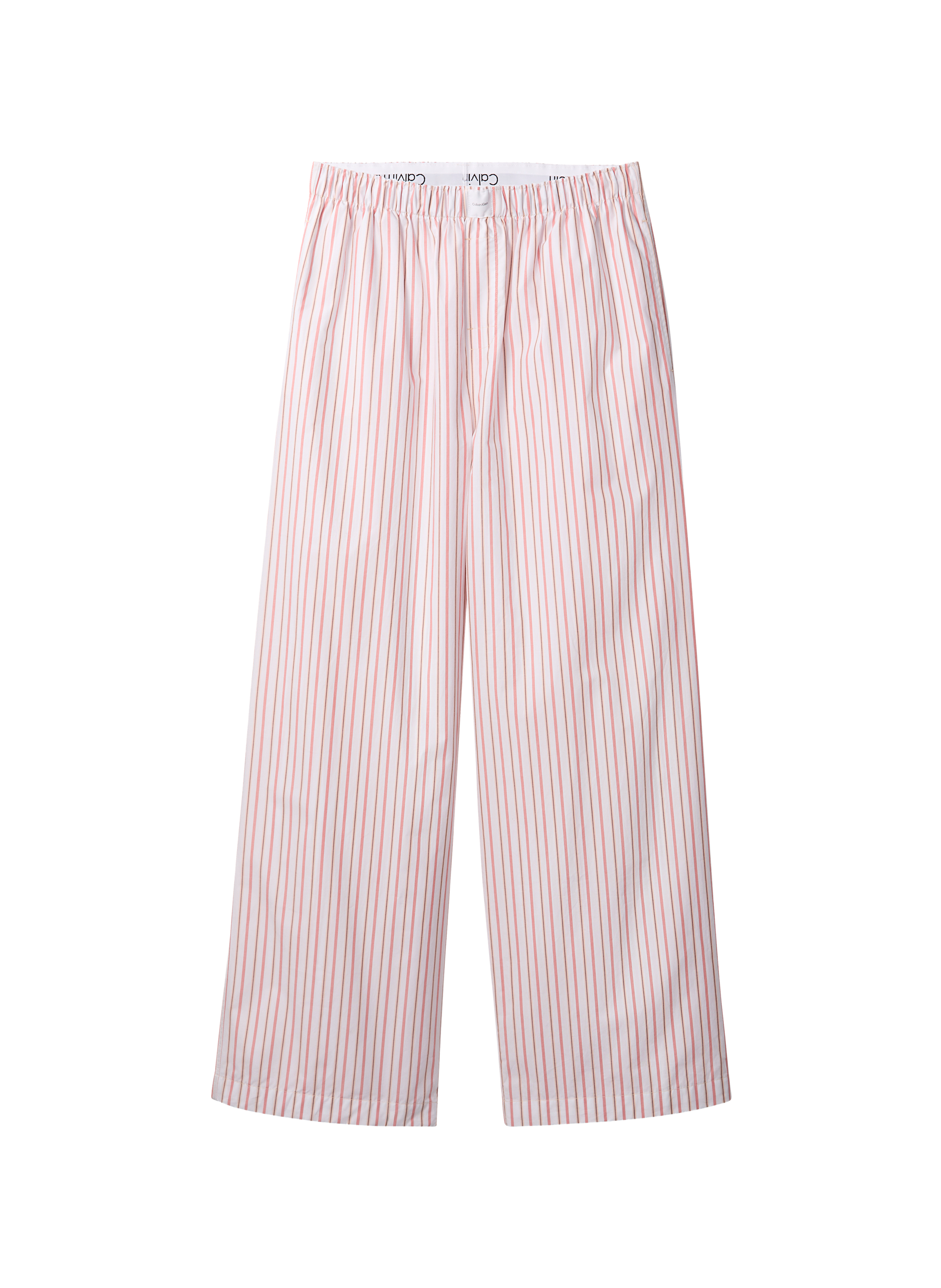 Pantalon de pyjama ample rayé en coton  Aurora stripe peach bliss