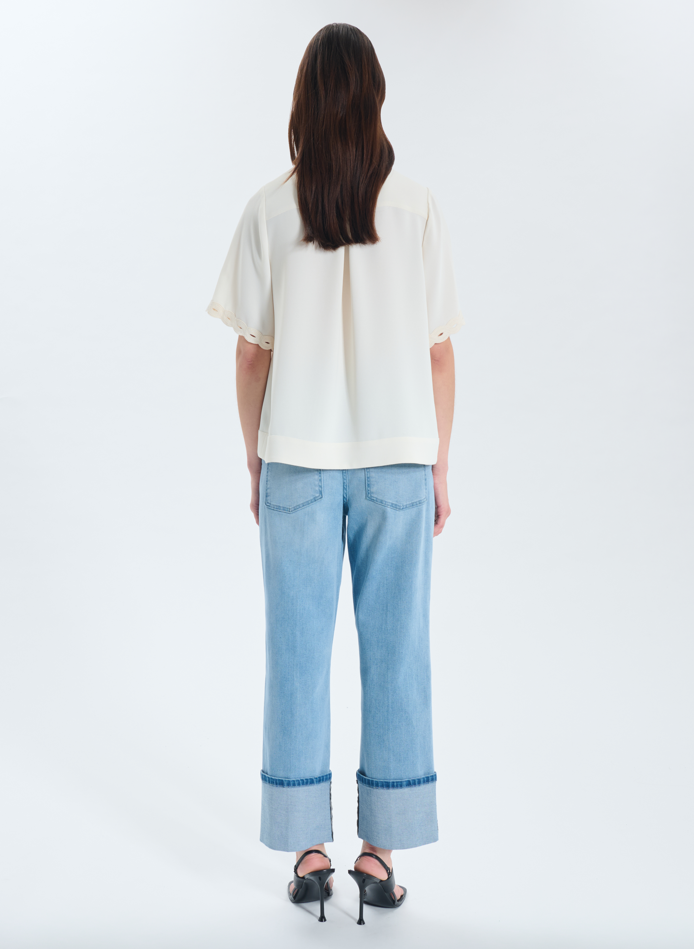 Top  tamia ZAPA Blanc