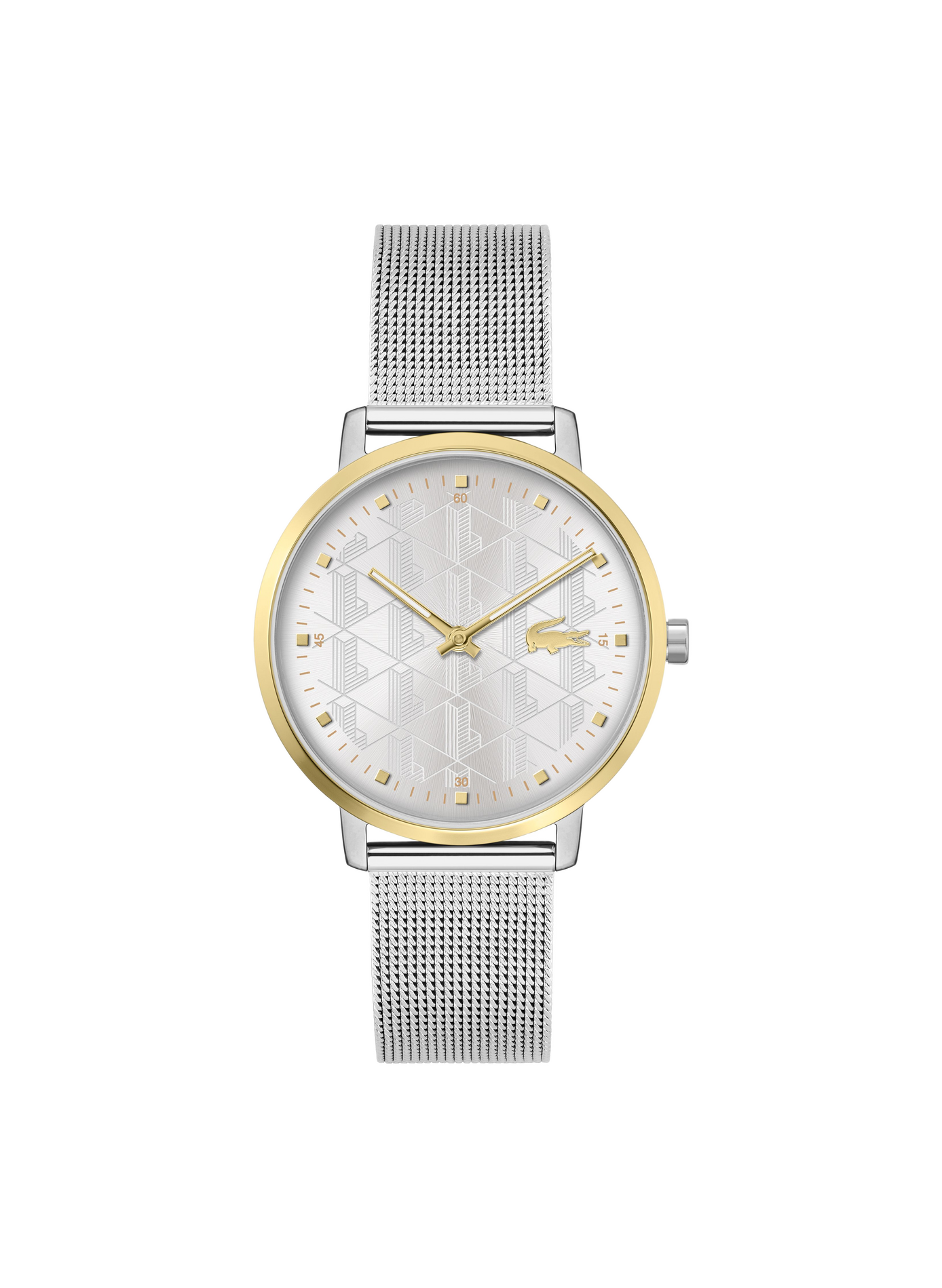 Montre quartz Crocorigin en acier inoxydable LACOSTE Argent