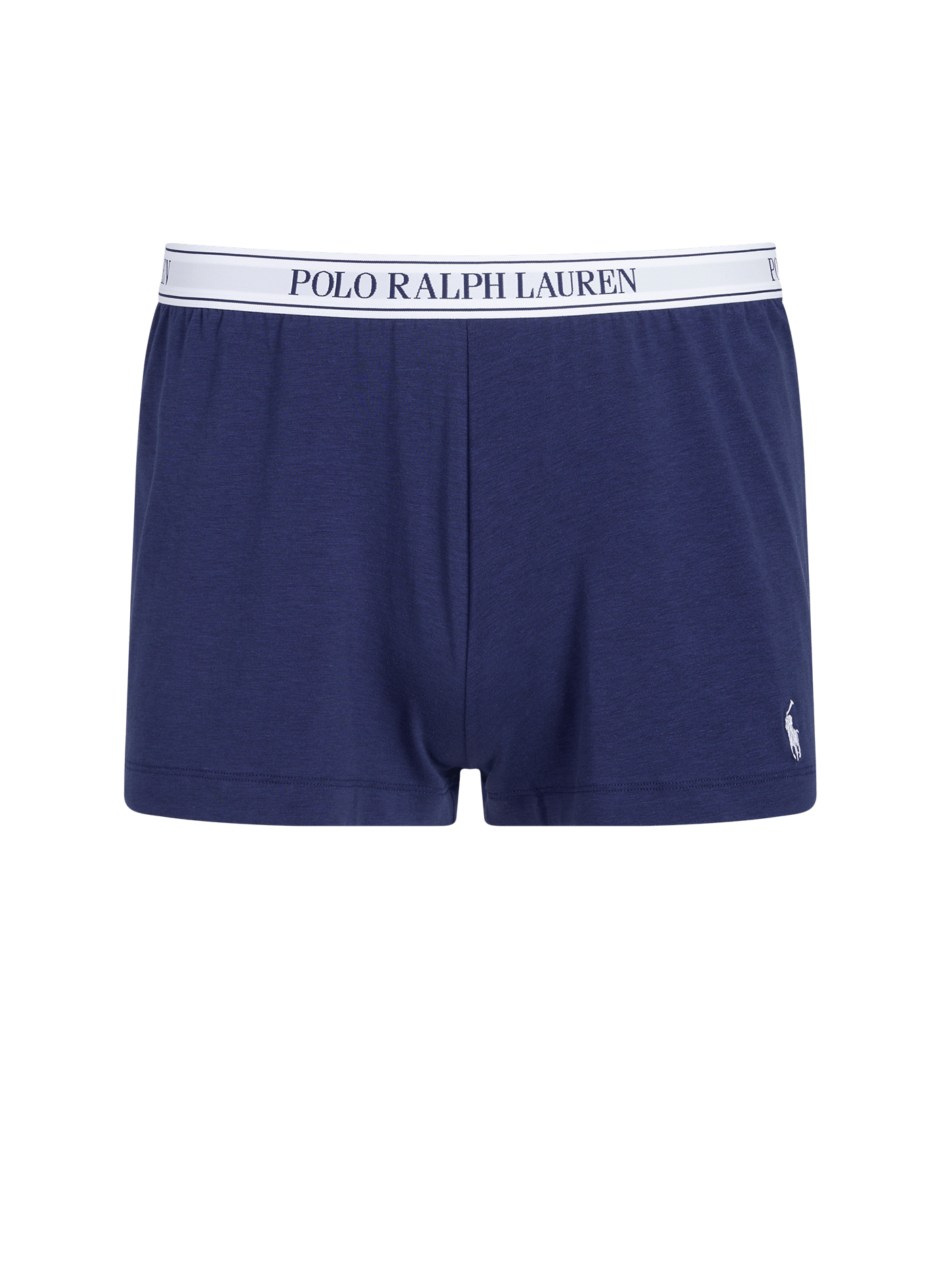 Short de pyjama à logo en coton mélangé POLO RALPH LAUREN Bleu