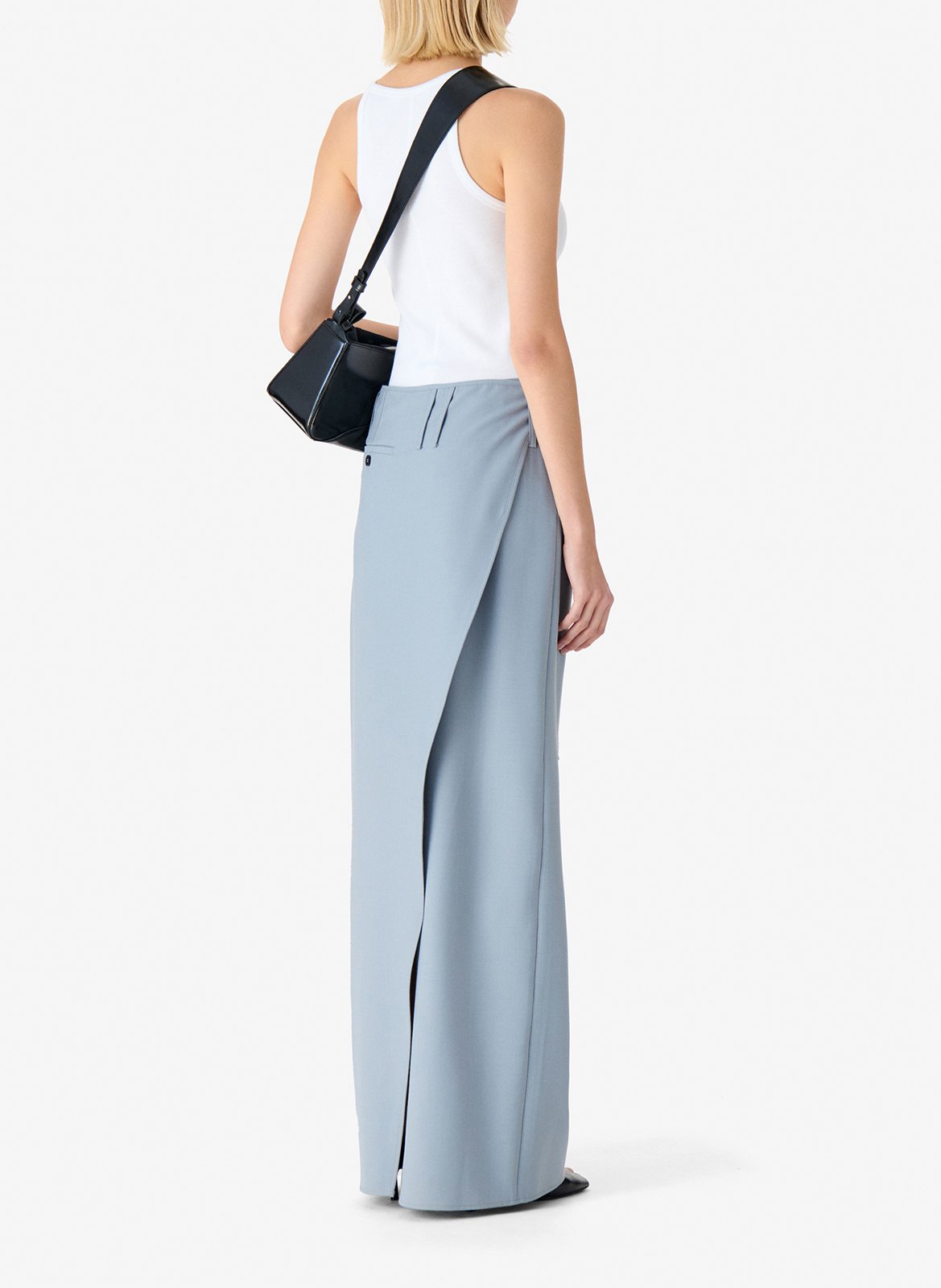 Jupe longue arline IRO Gris